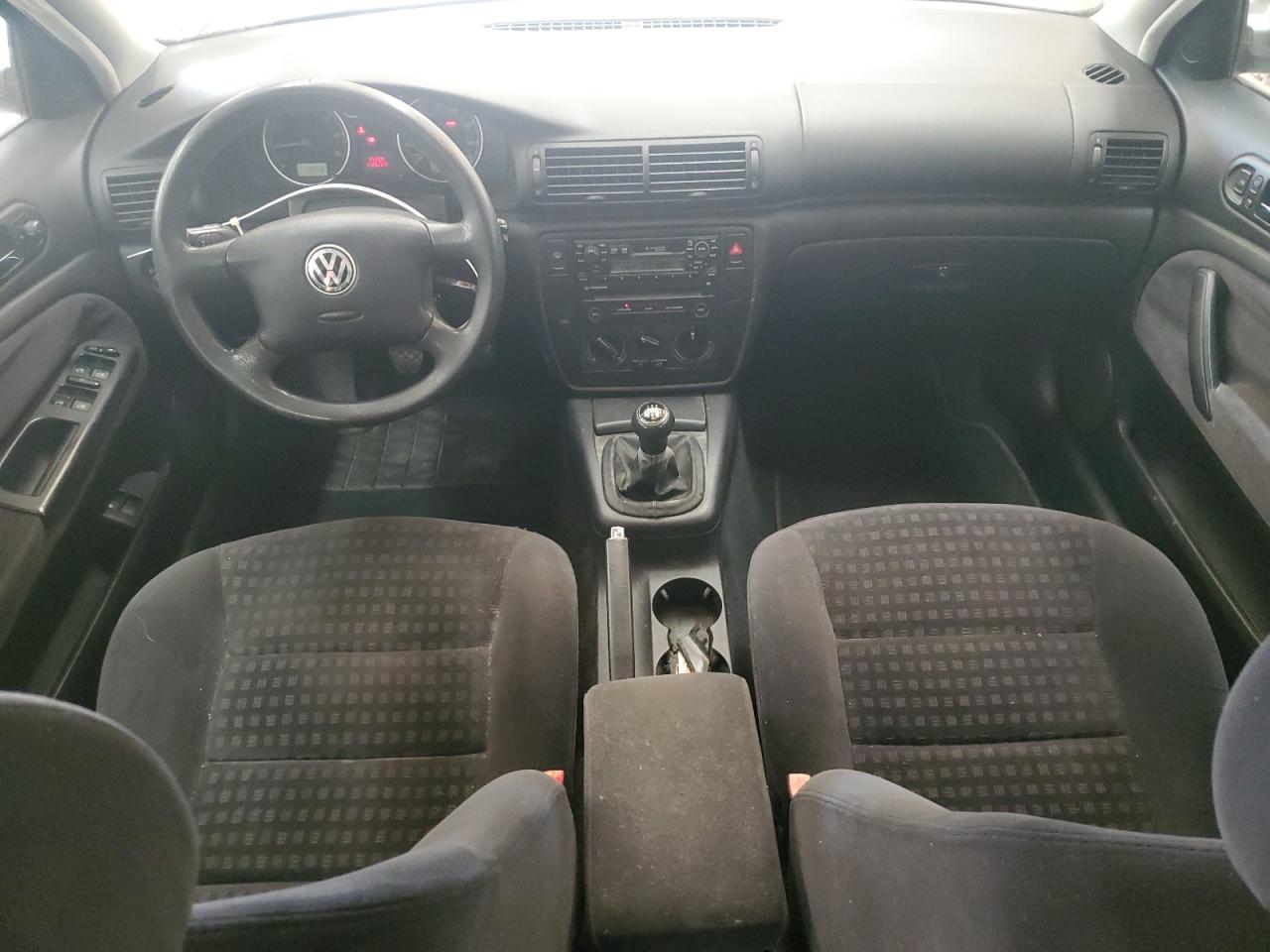 2001 Volkswagen Passat Gls Gray vin: WVWVD63B51E166576