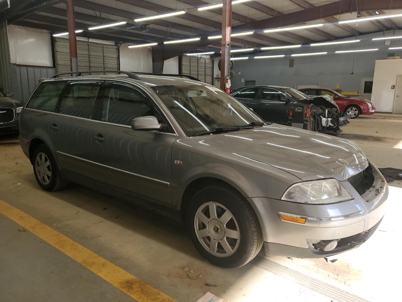 2001 Volkswagen Passat Gls Gray vin: WVWVD63B51E166576