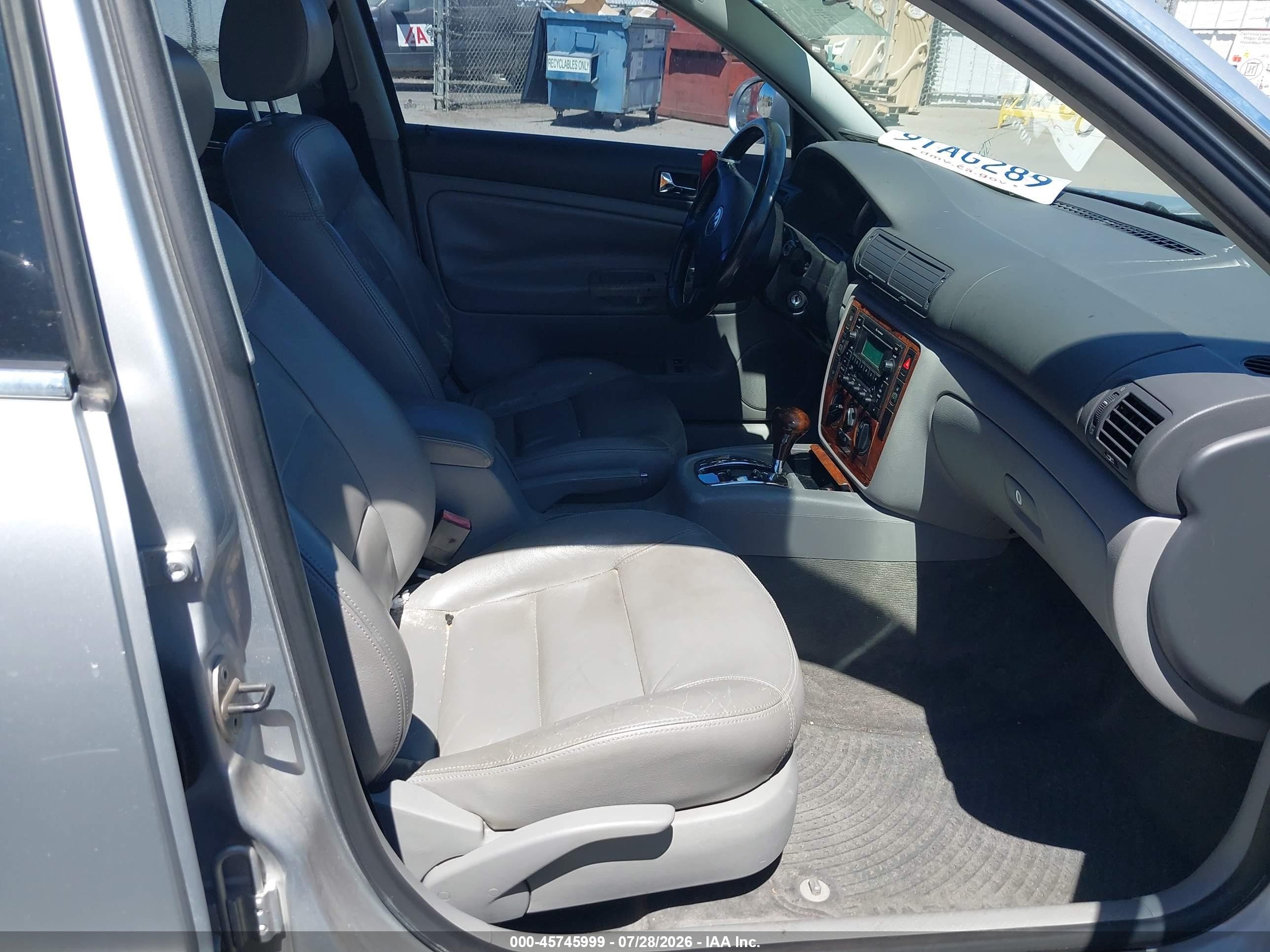 2004 Volkswagen Passat Gls Tdi Серебряный vin: WVWVE63B14E275148