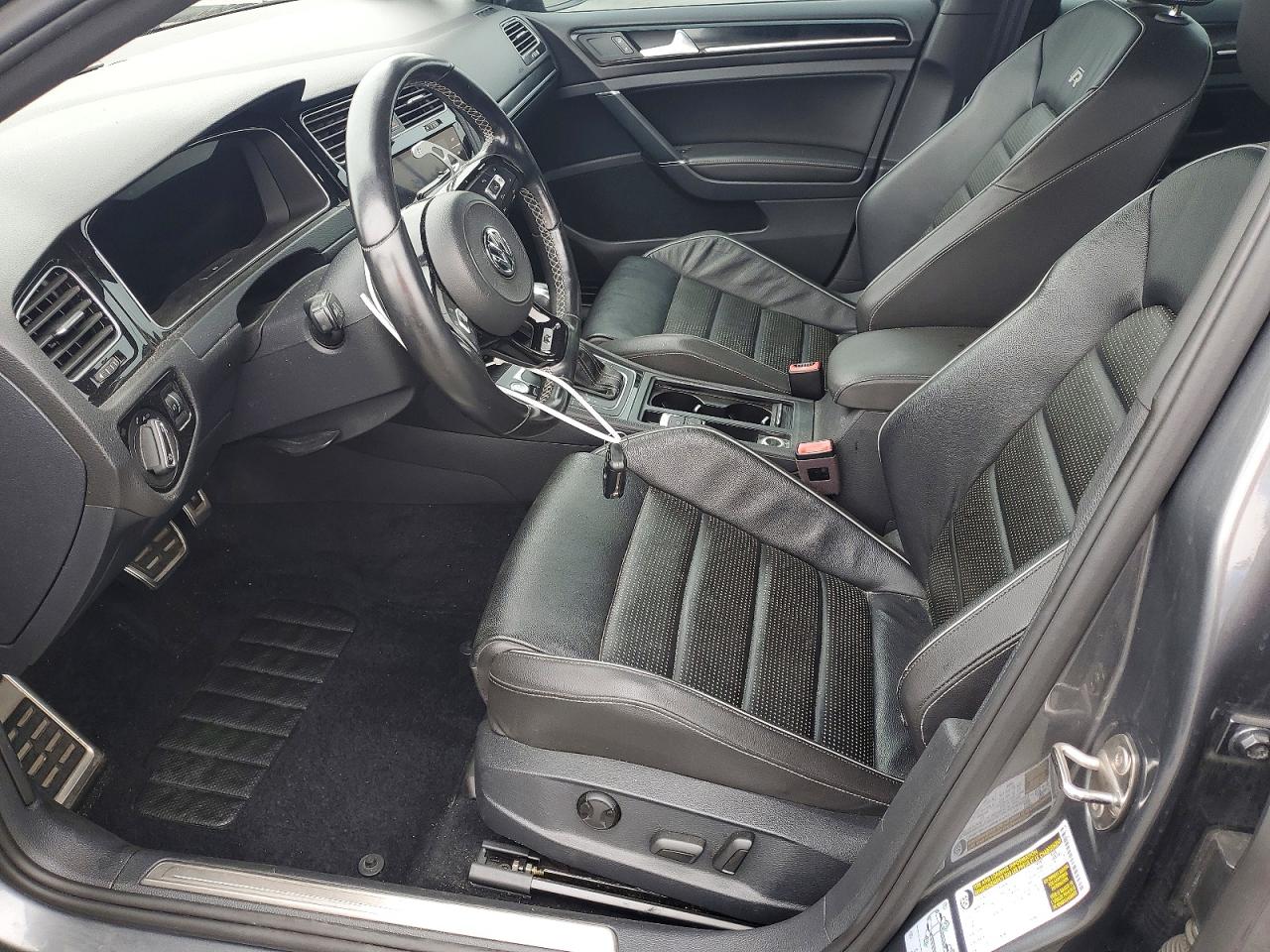 2018 Volkswagen Golf R Серый vin: WVWVF7AU2JW067342