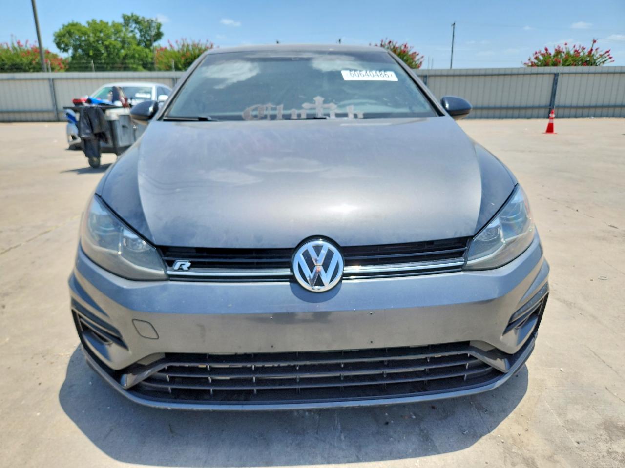 2018 Volkswagen Golf R Gray vin: WVWVF7AU7JW286717