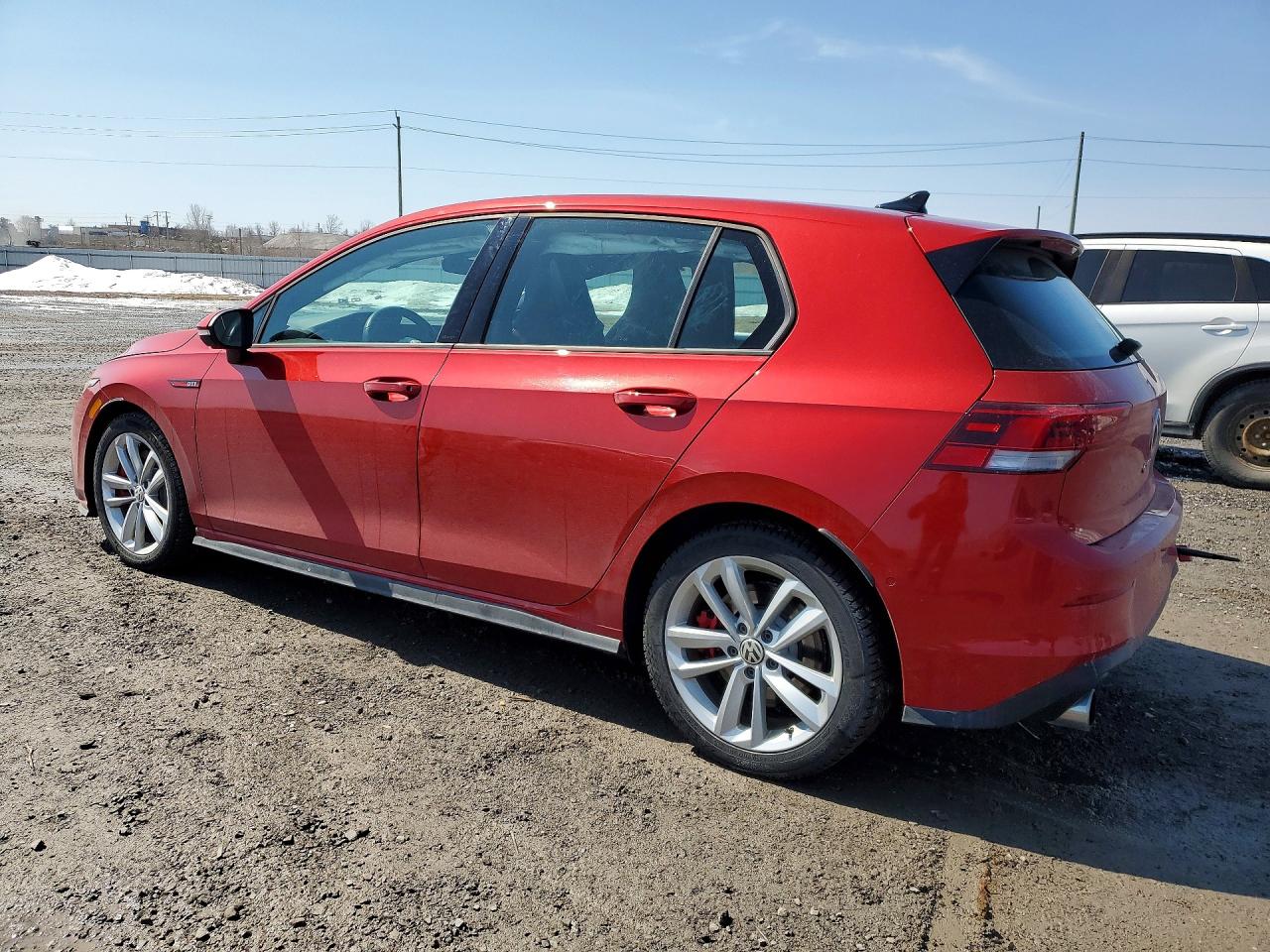 2022 Volkswagen Gti Performance Red vin: WVWW87CD9NW122662