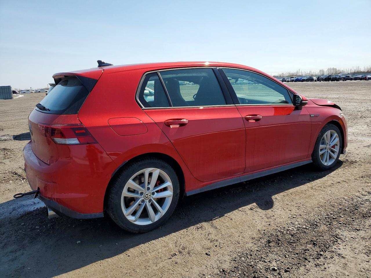 2022 Volkswagen Gti Performance Red vin: WVWW87CD9NW122662