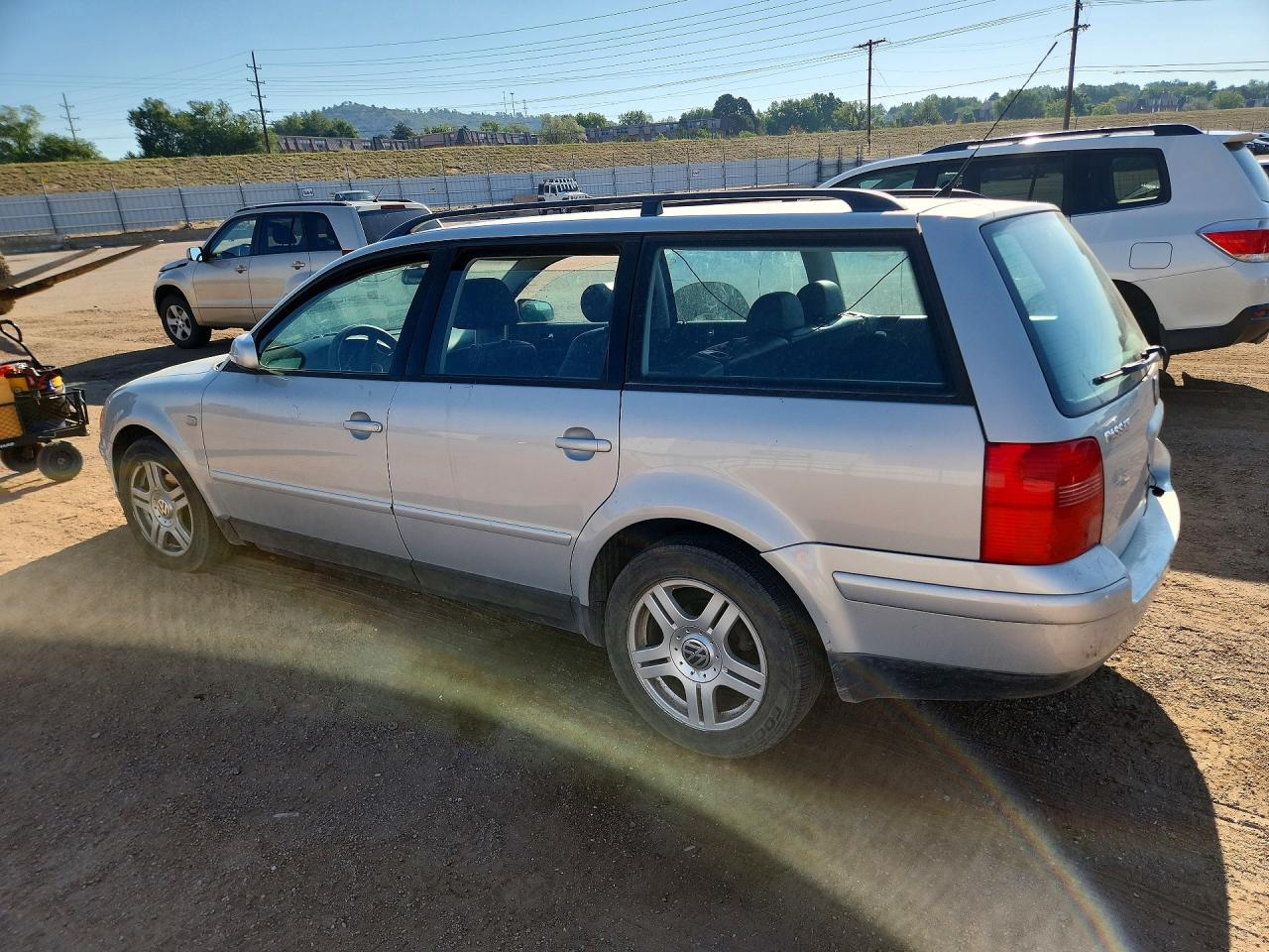 2000 Volkswagen Passat Glx 4motion Silver vin: WVWWH23B1YE390875