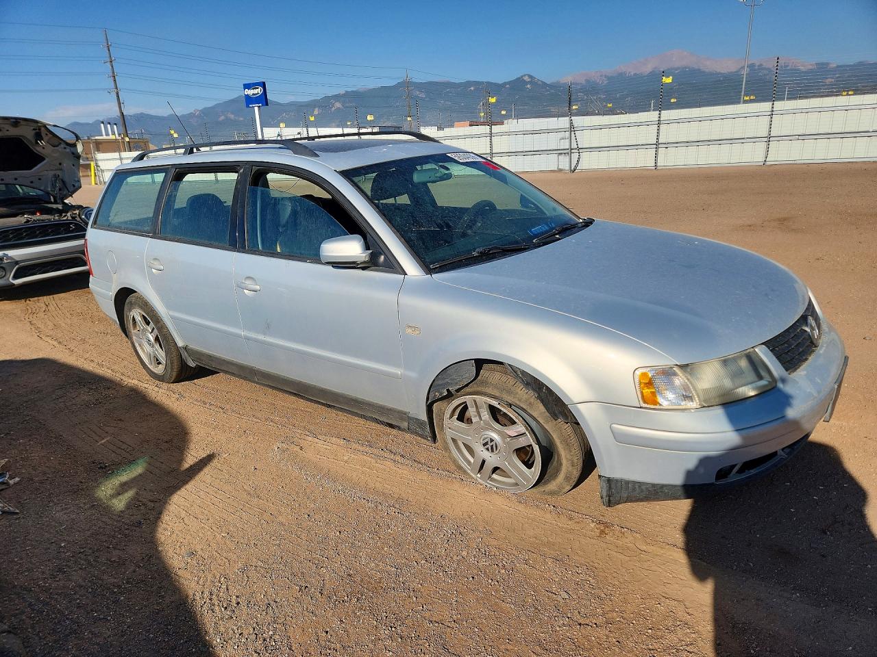 2000 Volkswagen Passat Glx 4motion Silver vin: WVWWH23B1YE390875