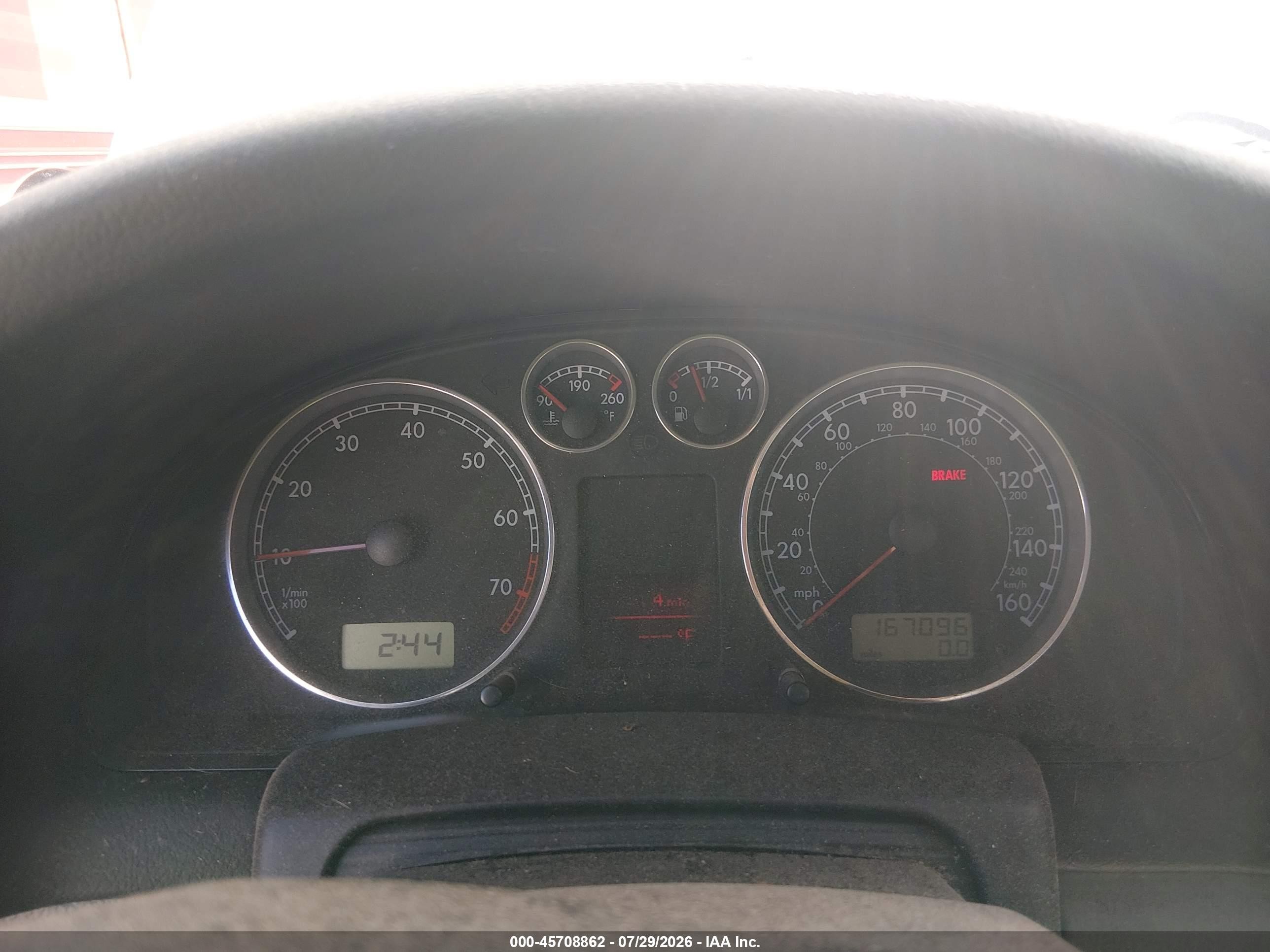 2003 Volkswagen Passat Glx Серый vin: WVWWH63B03E375428