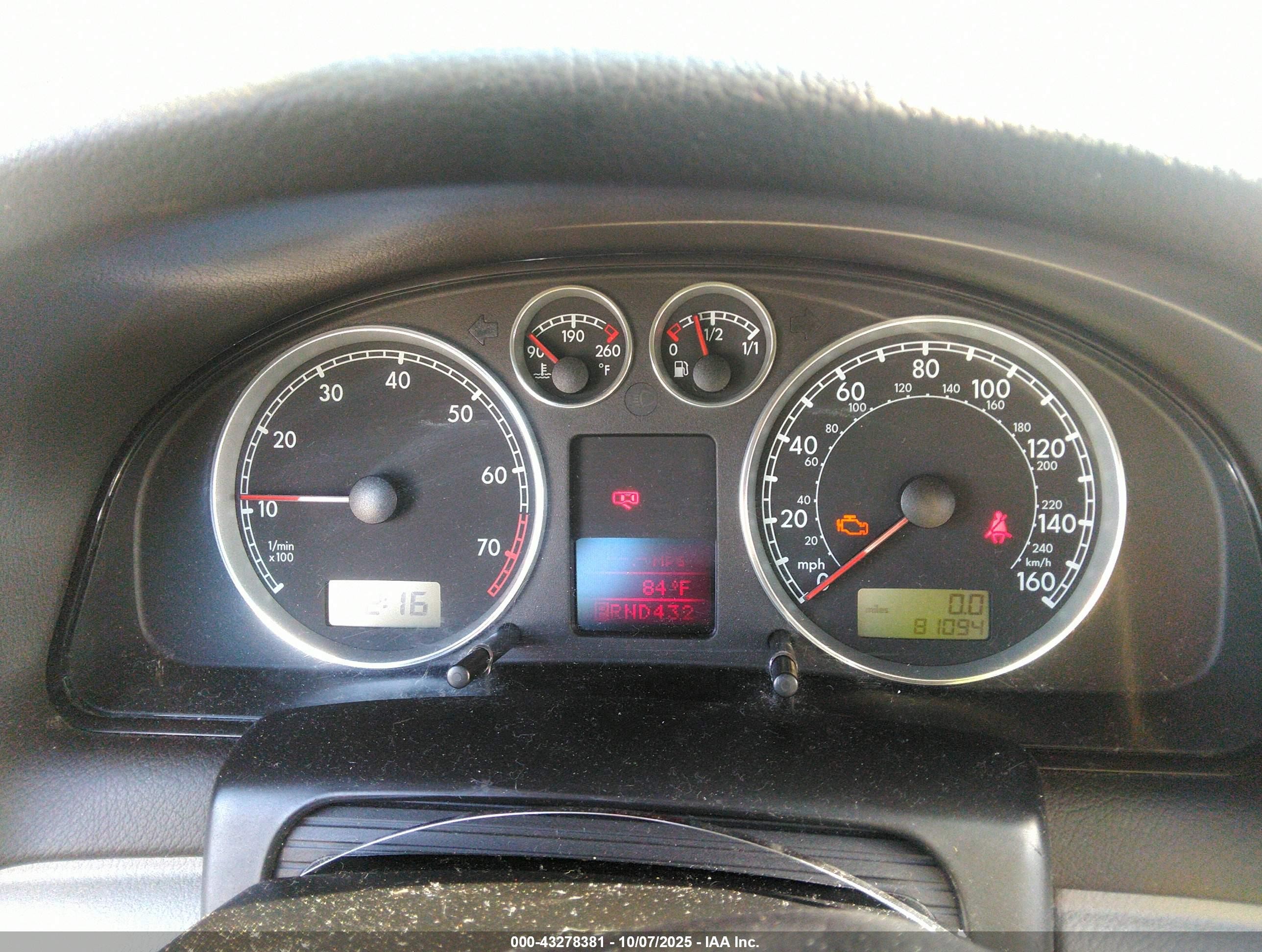 2004 Volkswagen Passat Glx Черный vin: WVWWH63B54E133607