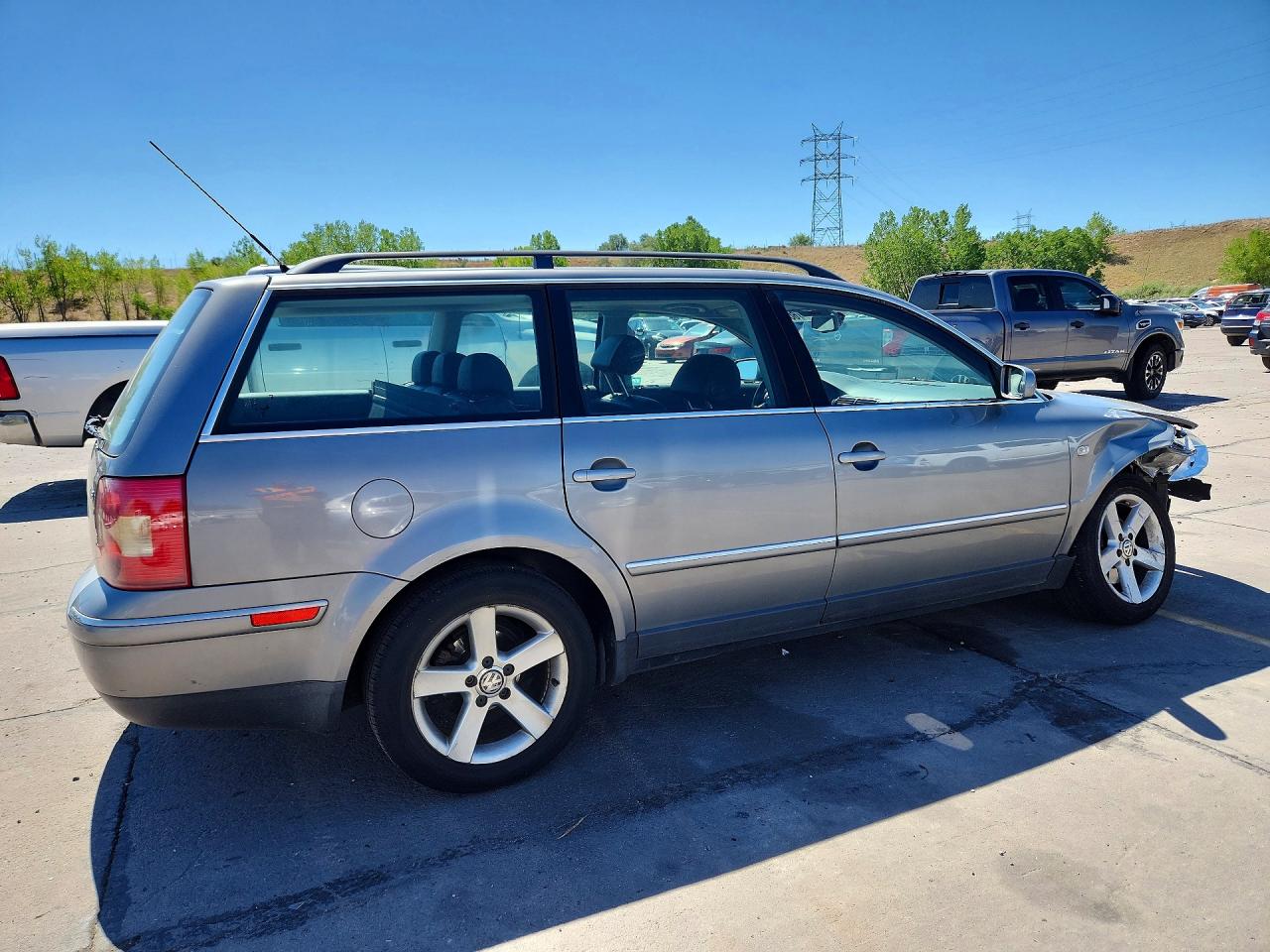 2004 Volkswagen Passat Glx Gray vin: WVWWH63B64E132935