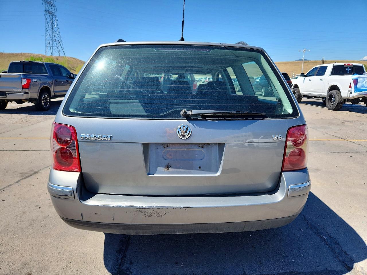 2004 Volkswagen Passat Glx Gray vin: WVWWH63B64E132935