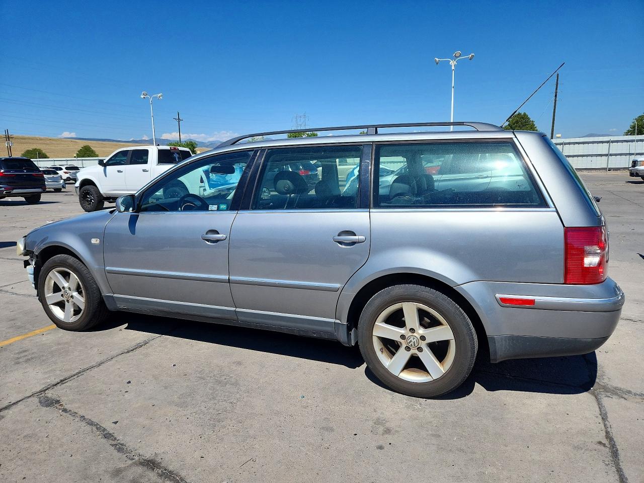 2004 Volkswagen Passat Glx Gray vin: WVWWH63B64E132935