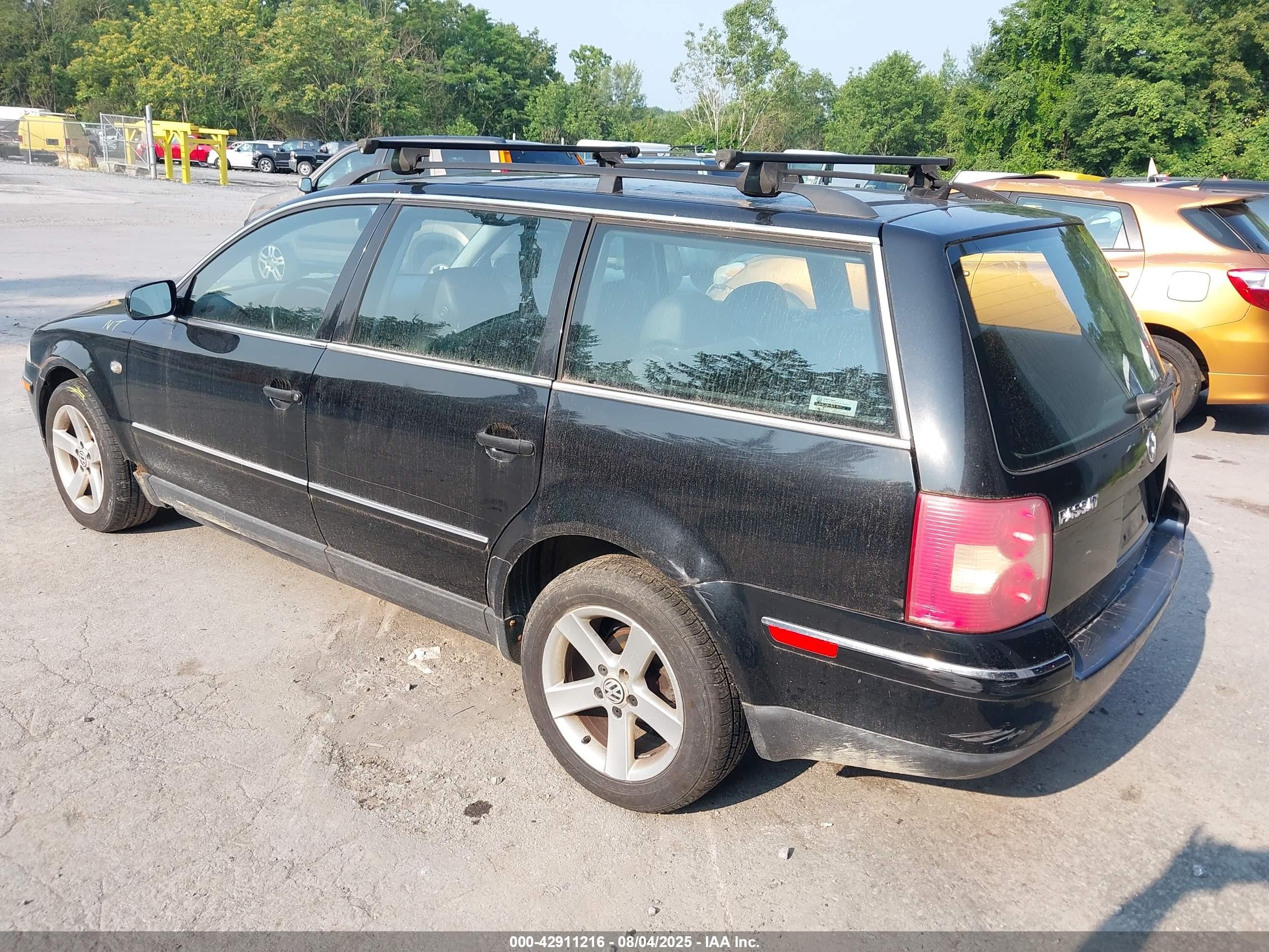 2004 Volkswagen Passat Glx Черный vin: WVWWH63B84E168643