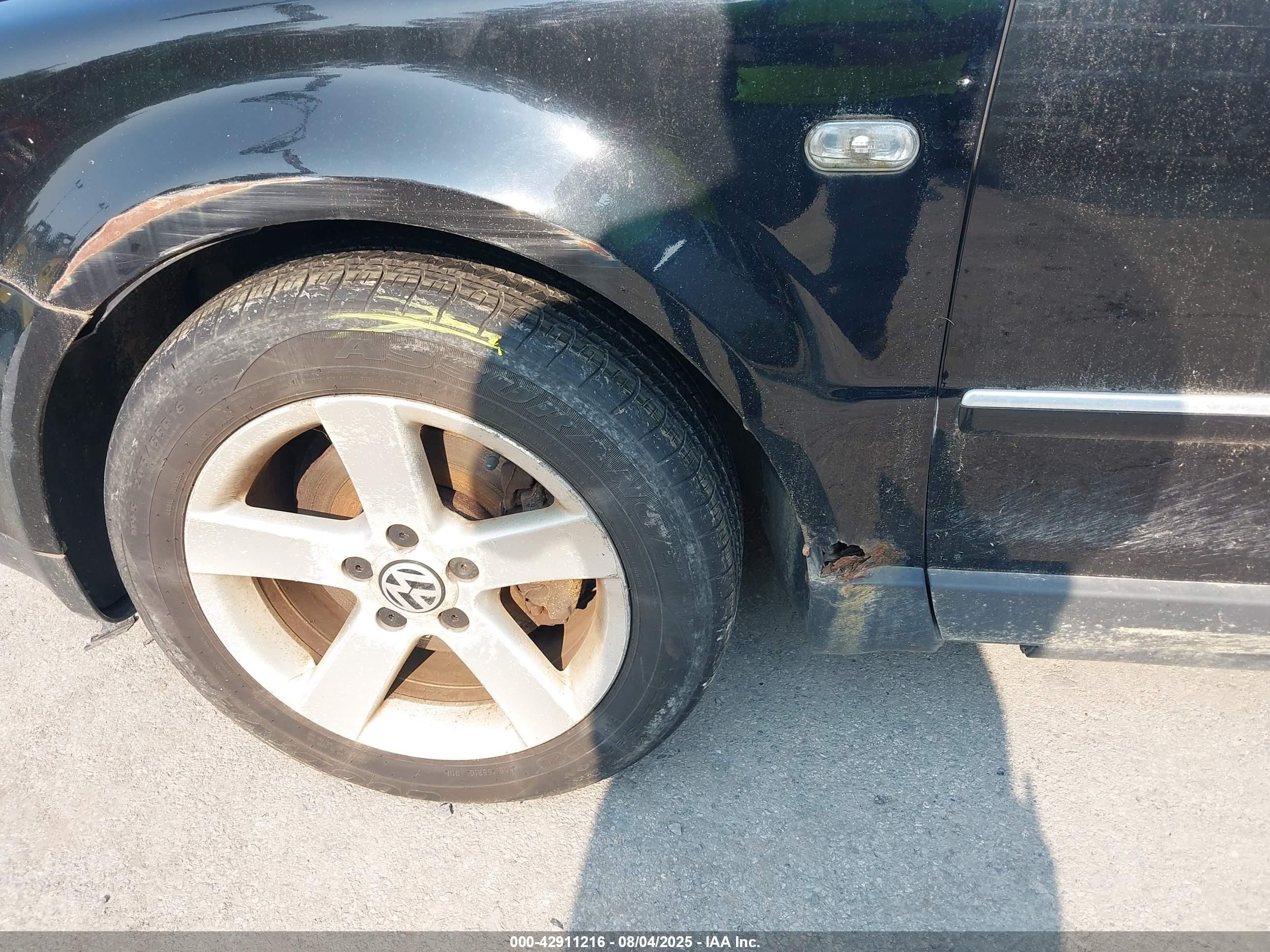 2004 Volkswagen Passat Glx Черный vin: WVWWH63B84E168643