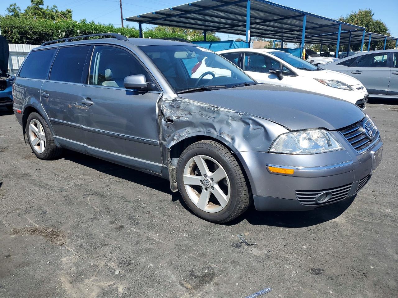 2004 Volkswagen Passat Glx Gray vin: WVWWH63B94E126062