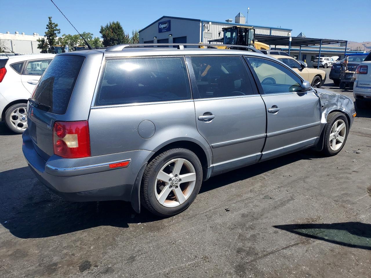 2004 Volkswagen Passat Glx Gray vin: WVWWH63B94E126062