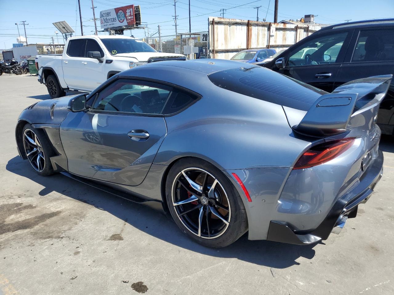 2022 Toyota Supra Base   Серый vin: WZ1DB0C01NW048846