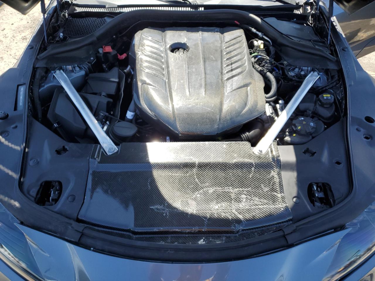 2022 Toyota Supra Base   Серый vin: WZ1DB0C01NW048846