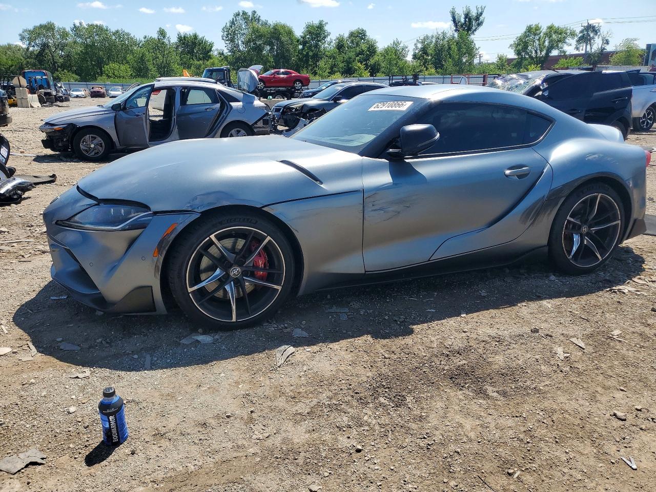 2021 Toyota Gr Supra 3.0 Premium Silver vin: WZ1DB0C03MW039354