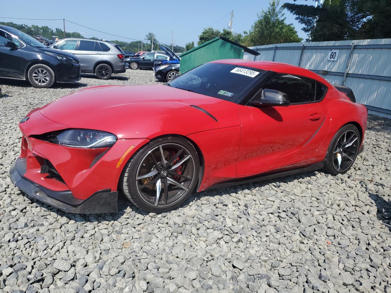 2022 Toyota Supra Base   Red vin: WZ1DB0C04NW046296