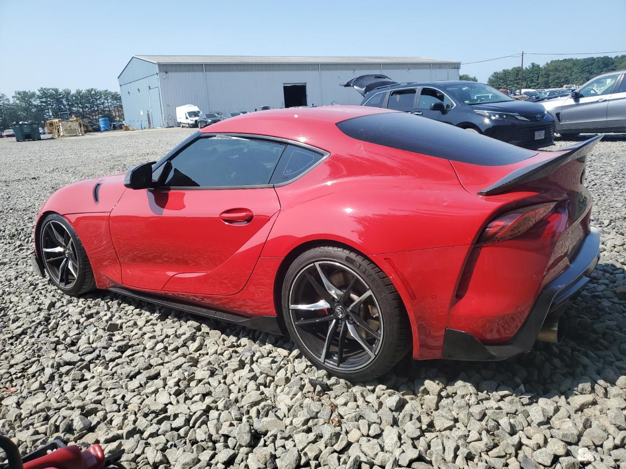2022 Toyota Supra Base   Red vin: WZ1DB0C04NW046296