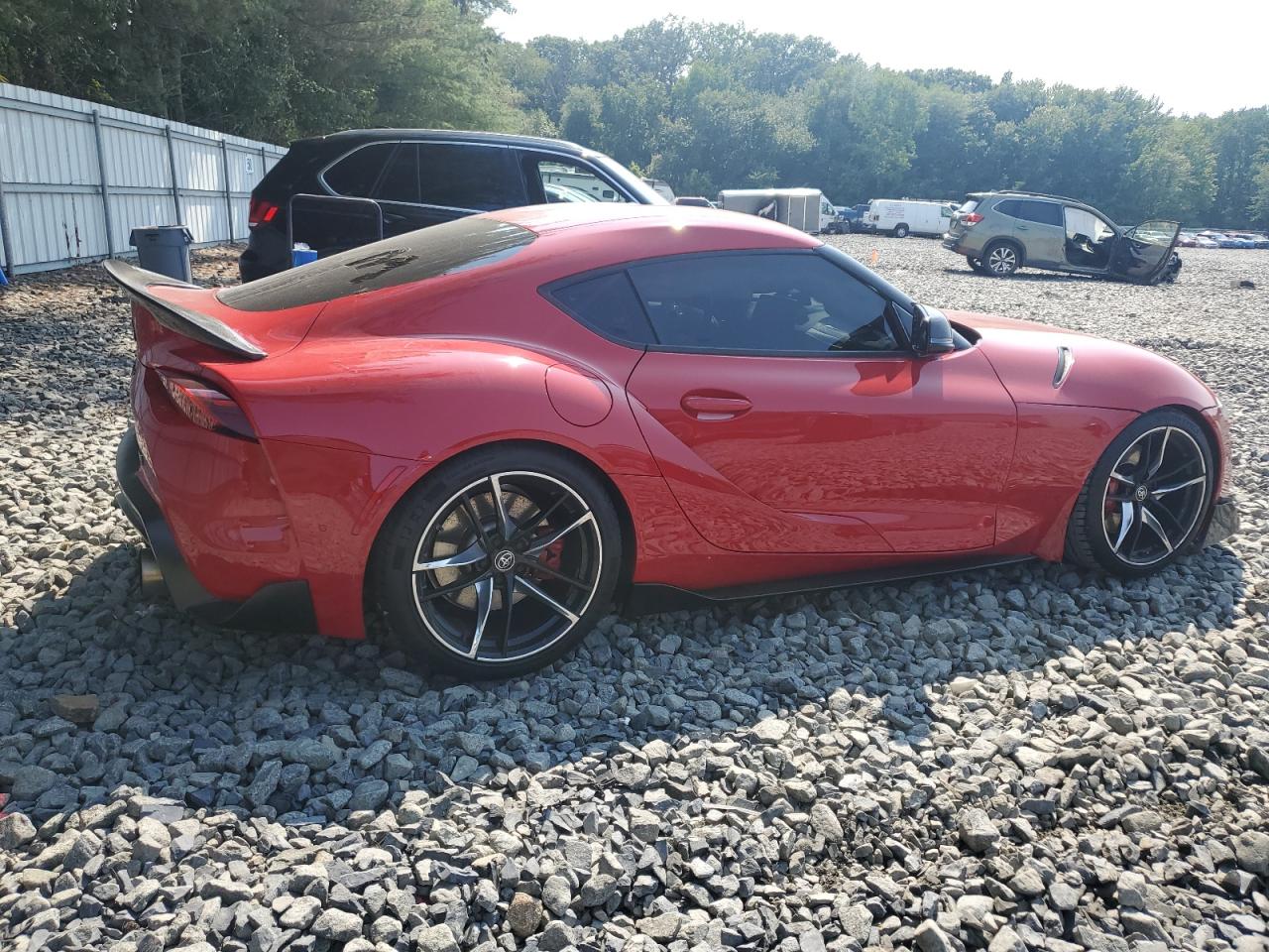 2022 Toyota Supra Base   Red vin: WZ1DB0C04NW046296