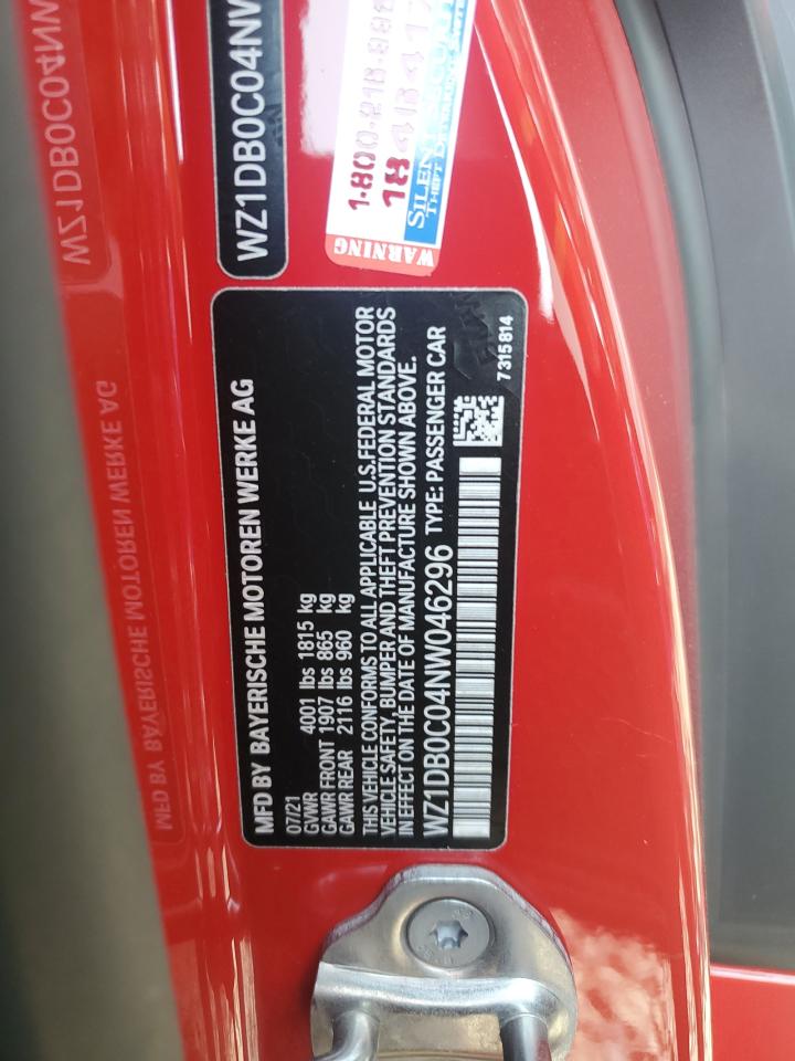 2022 Toyota Supra Base   Red vin: WZ1DB0C04NW046296