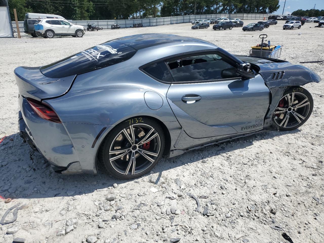 2022 Toyota Supra Base   Gray vin: WZ1DB0C04NW052938