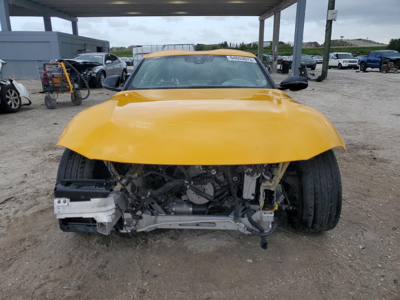2022 Toyota Supra Base   Yellow vin: WZ1DB0C06NW046509