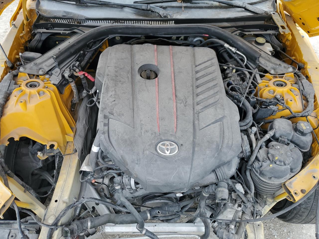 2022 Toyota Supra Base   Yellow vin: WZ1DB0C06NW046509