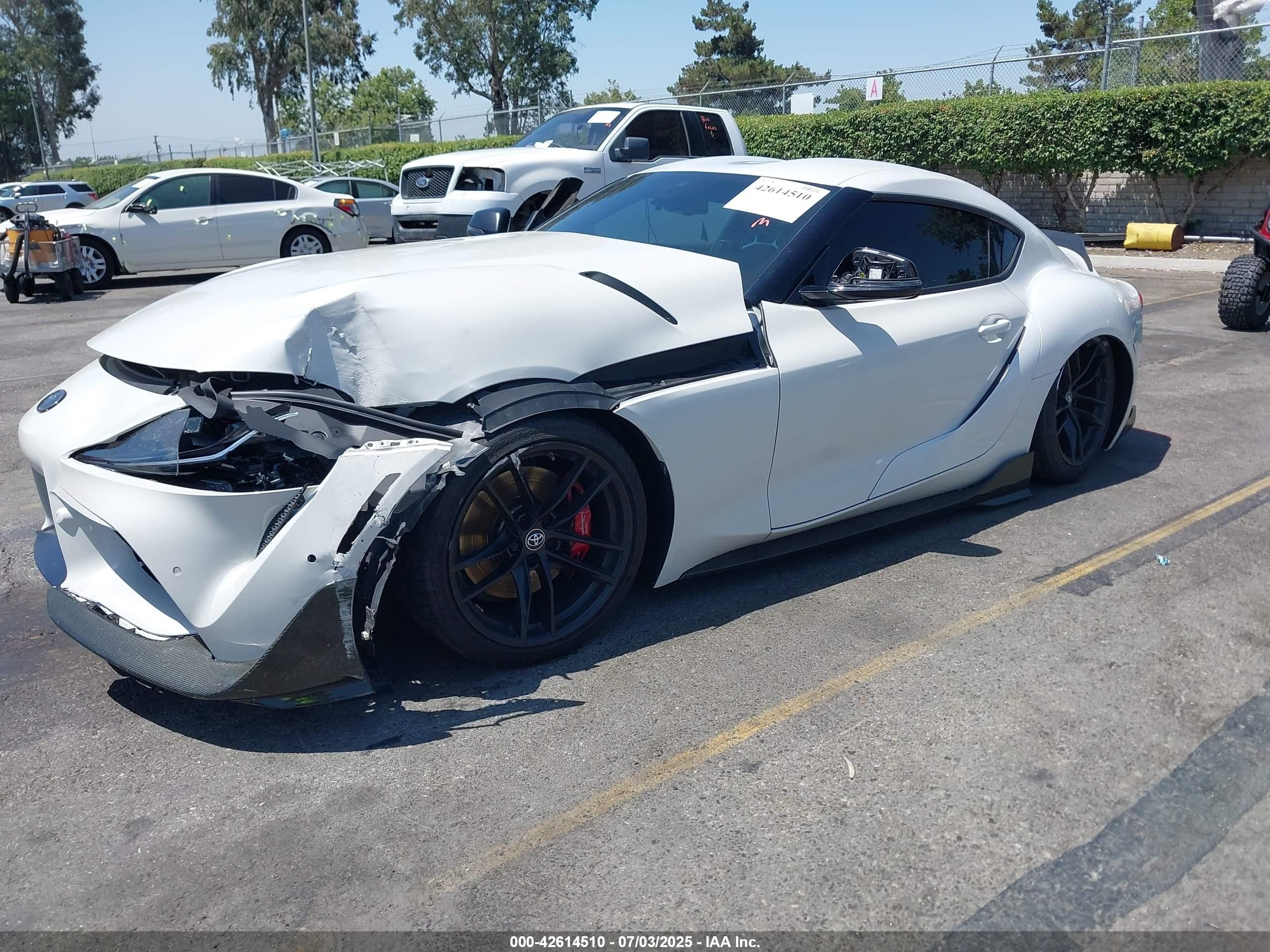 2022 Toyota Gr Supra A91 Edition White vin: WZ1DB0C07NW049693