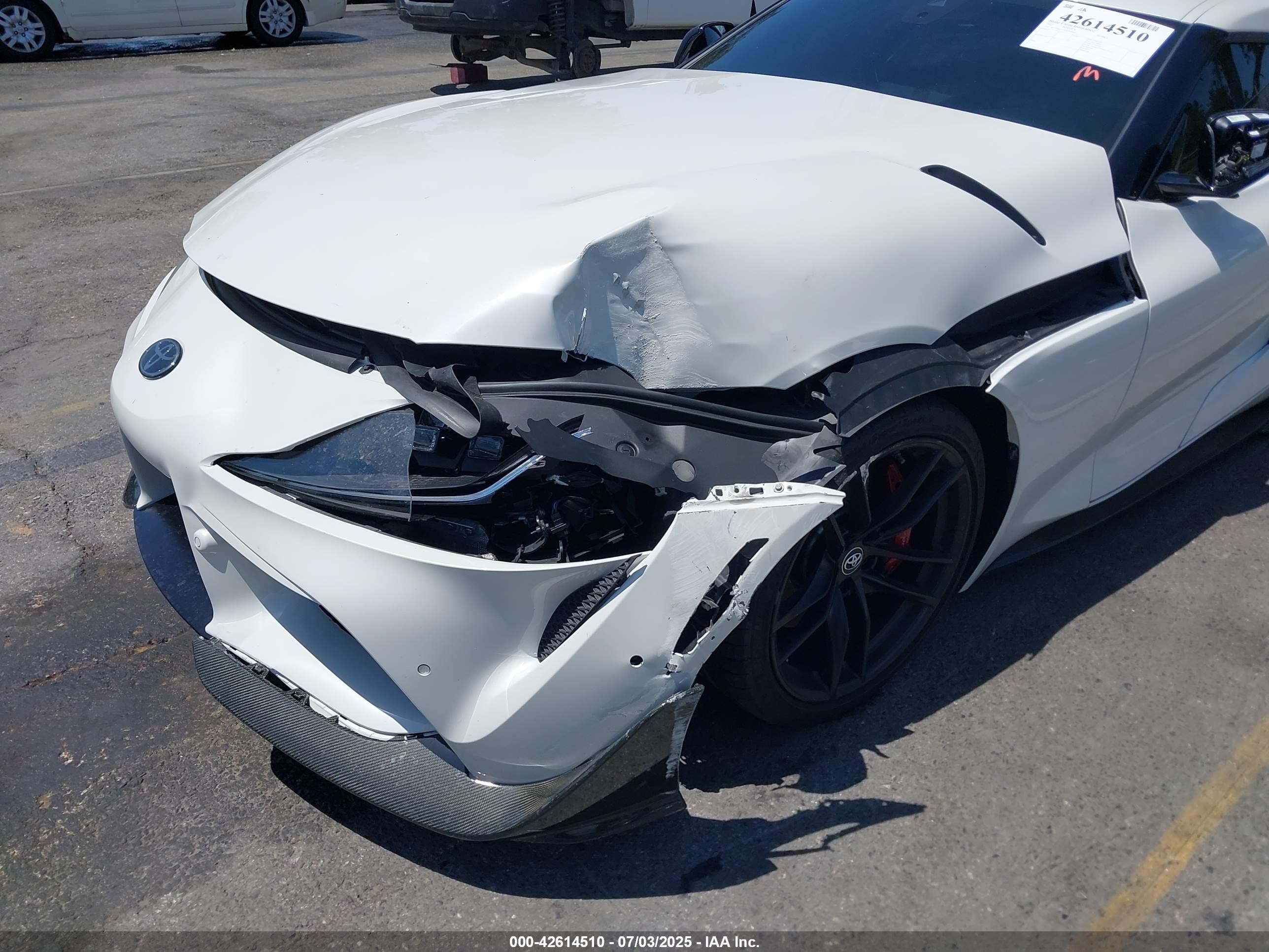 2022 Toyota Gr Supra A91 Edition White vin: WZ1DB0C07NW049693