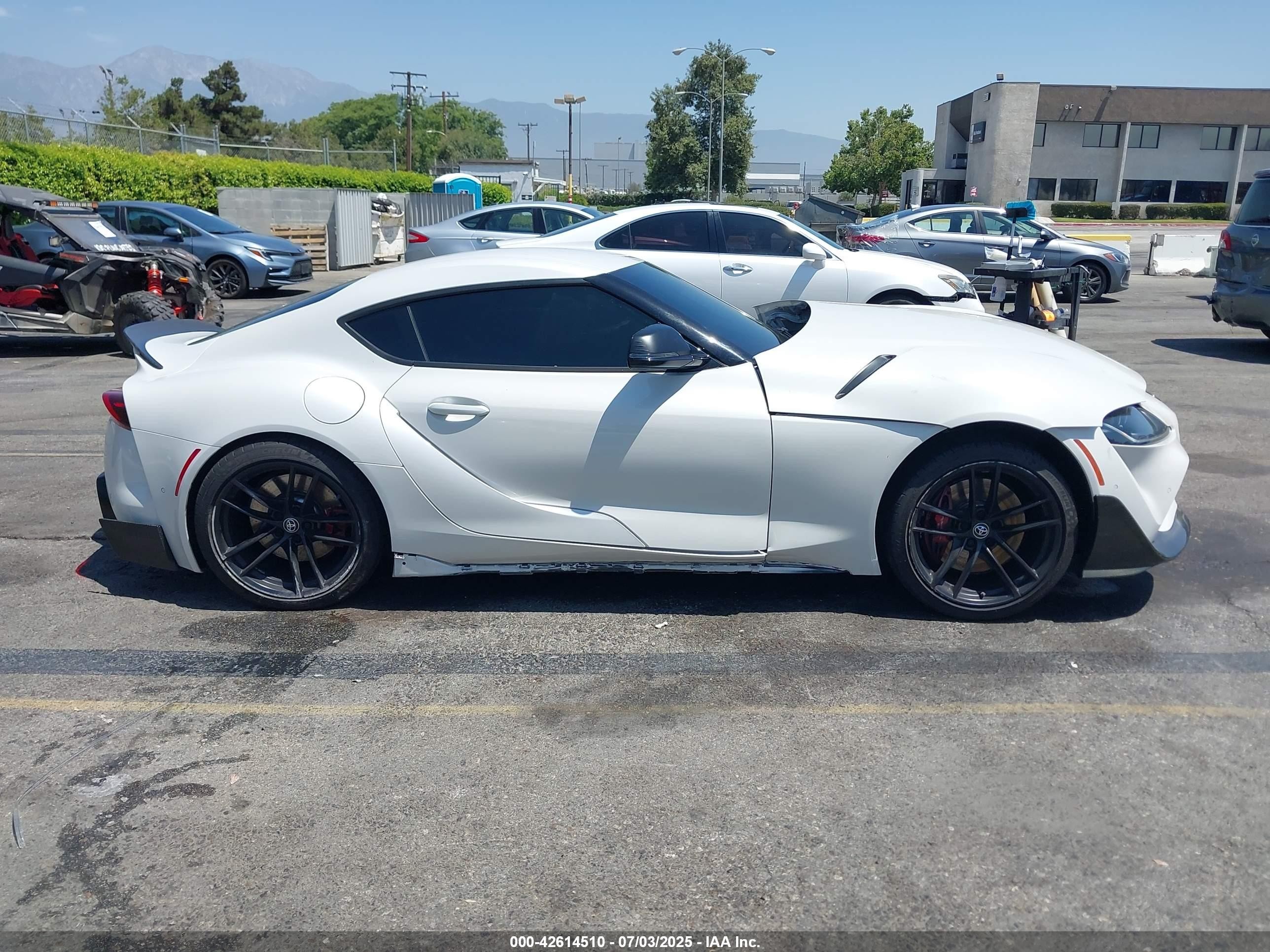 2022 Toyota Gr Supra A91 Edition White vin: WZ1DB0C07NW049693