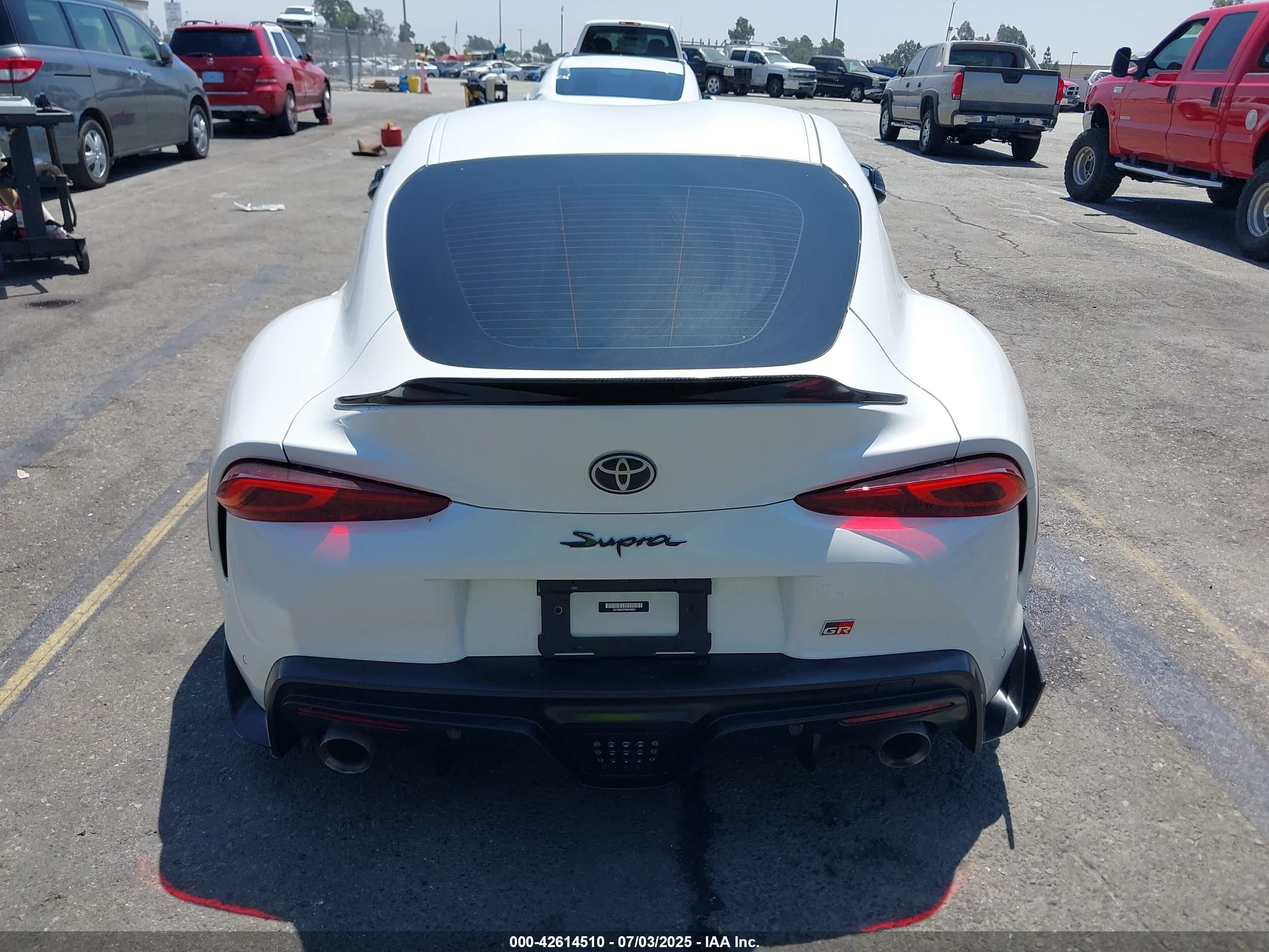 2022 Toyota Gr Supra A91 Edition White vin: WZ1DB0C07NW049693