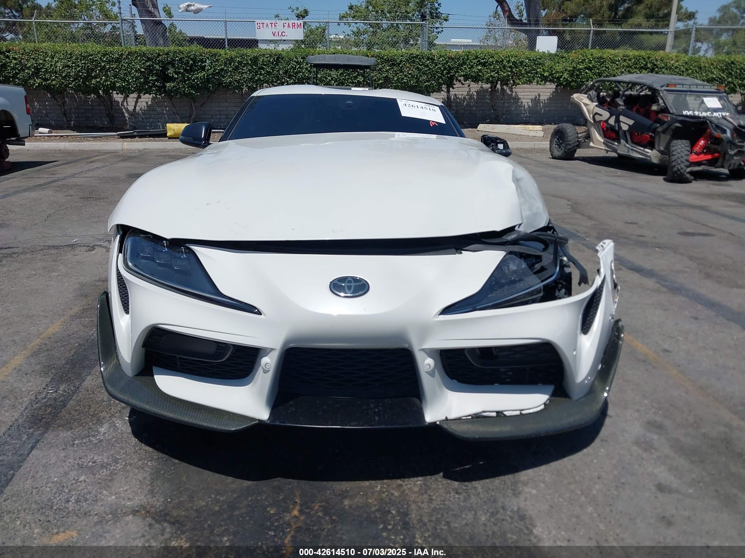 2022 Toyota Gr Supra A91 Edition White vin: WZ1DB0C07NW049693