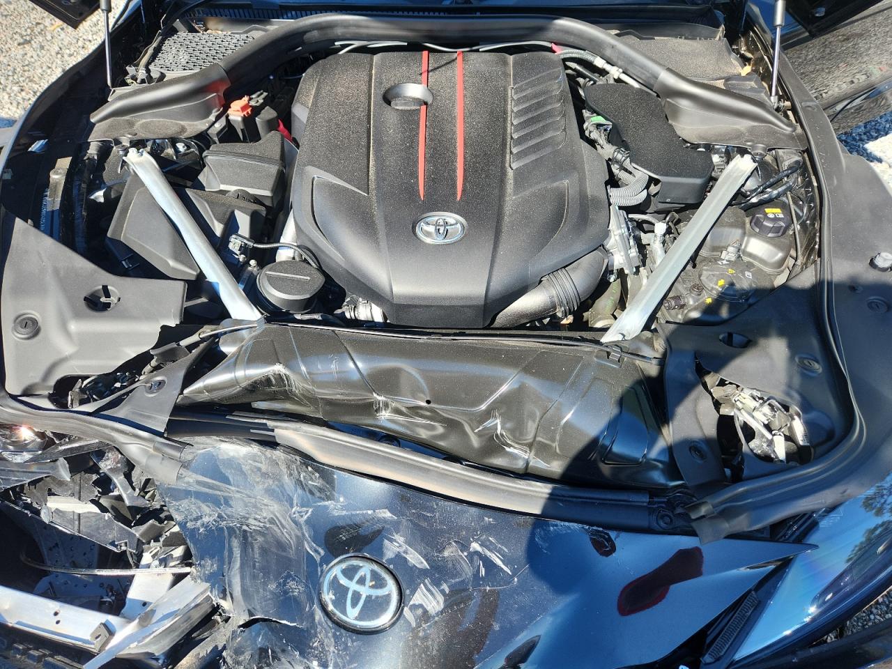 2022 Toyota Supra Base Черный vin: WZ1DB0C08NW048861