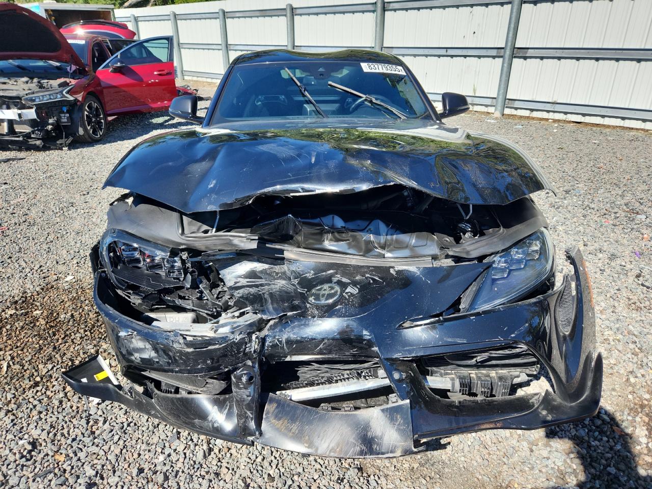 2022 Toyota Supra Base Черный vin: WZ1DB0C08NW048861