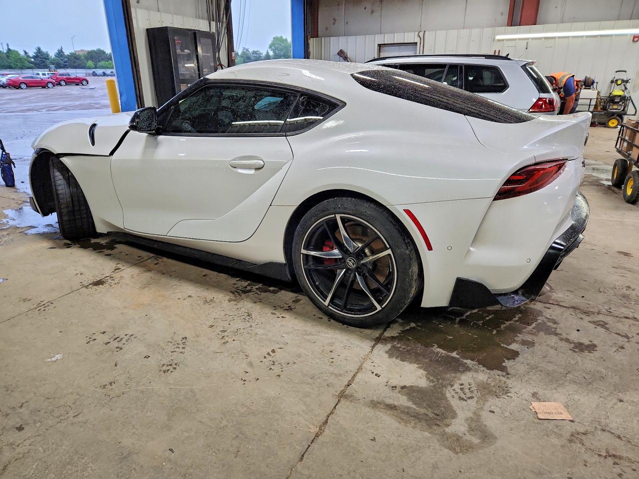 2021 Toyota Gr Supra 3.0 Premium White vin: WZ1DB0C0XMW042199