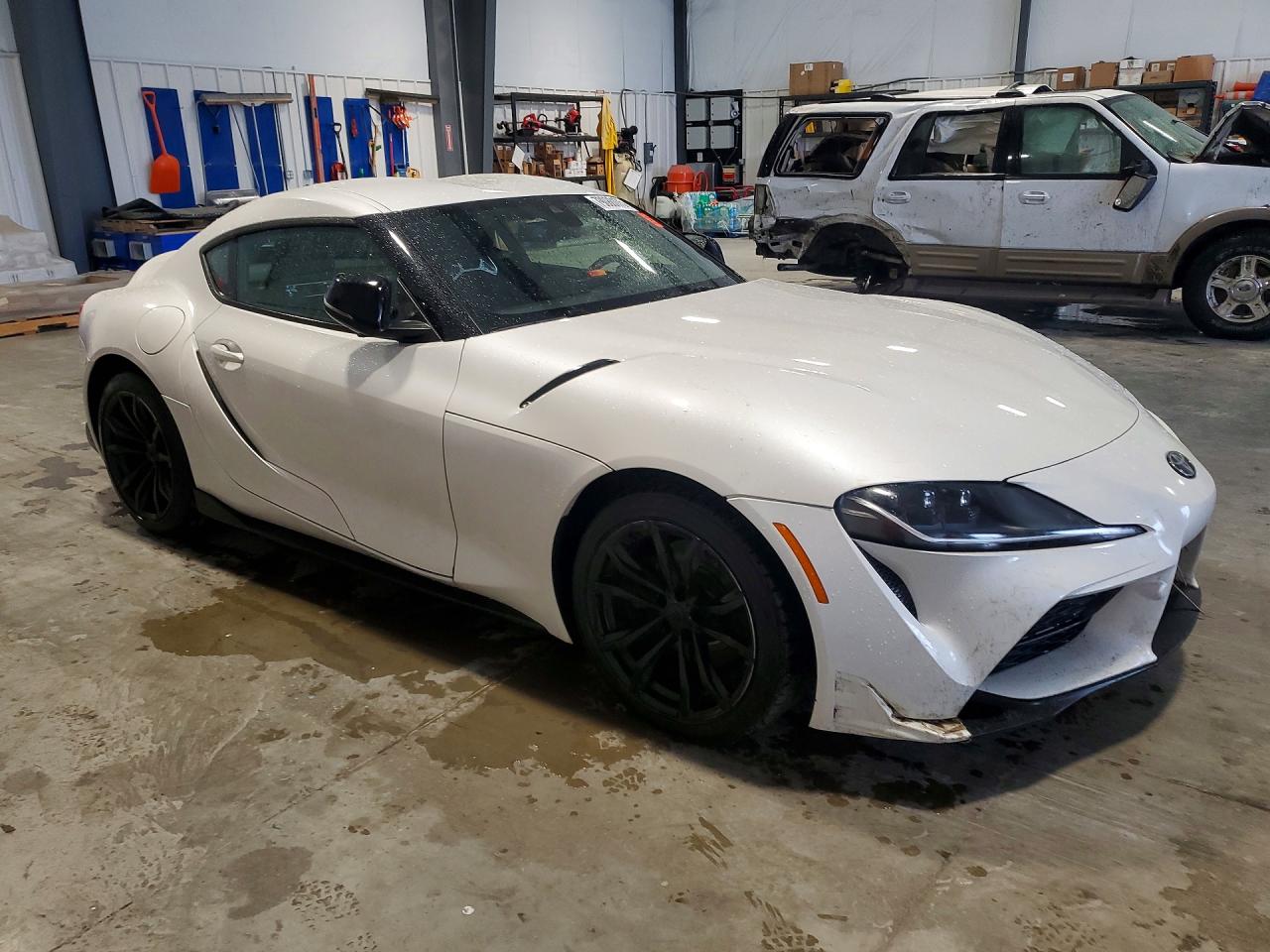 2021 Toyota Gr Supra 2.0 White vin: WZ1DB2C02MW044315