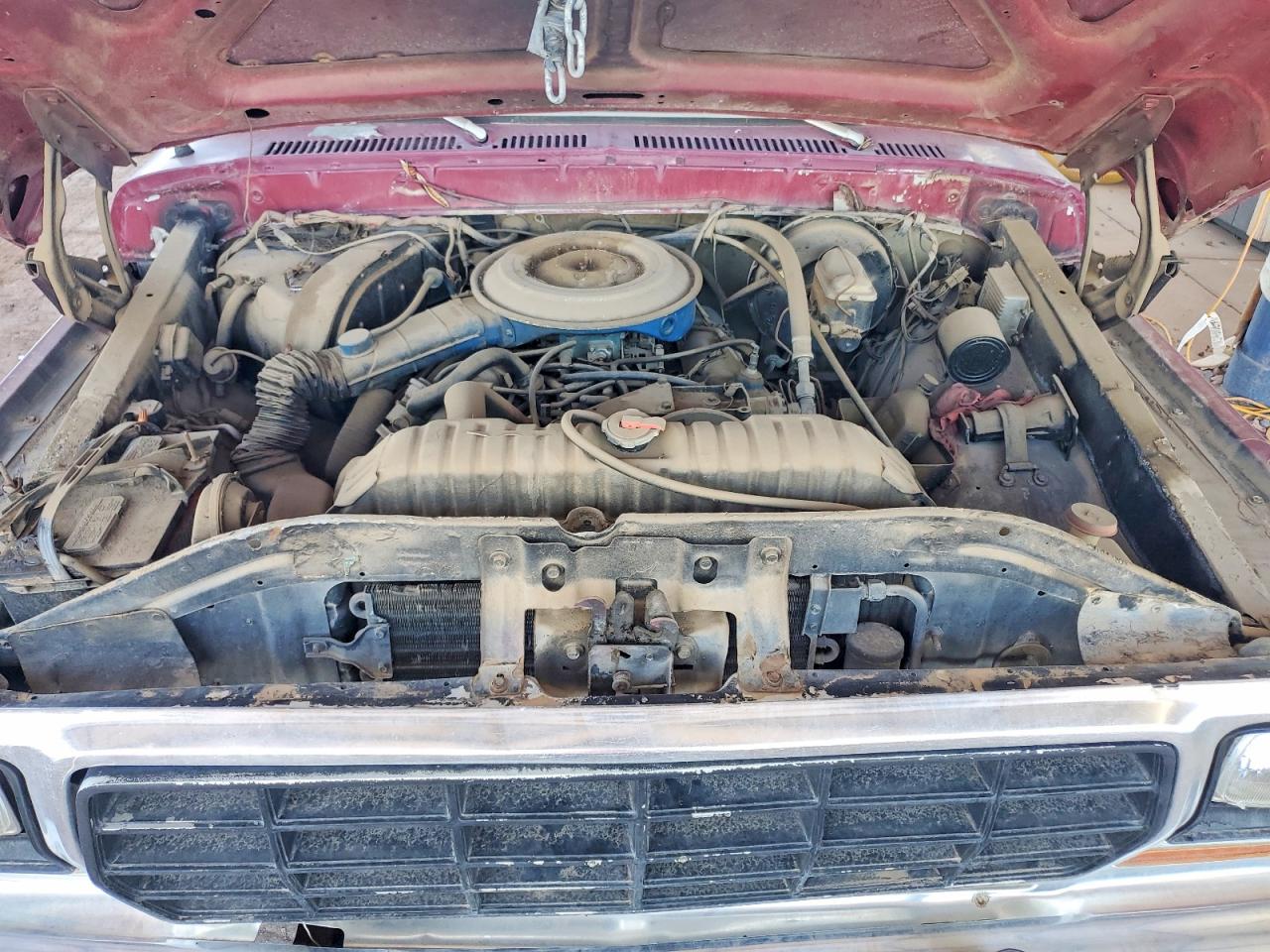 1979 Ford F-150 Бордовый vin: X15HKDG4901