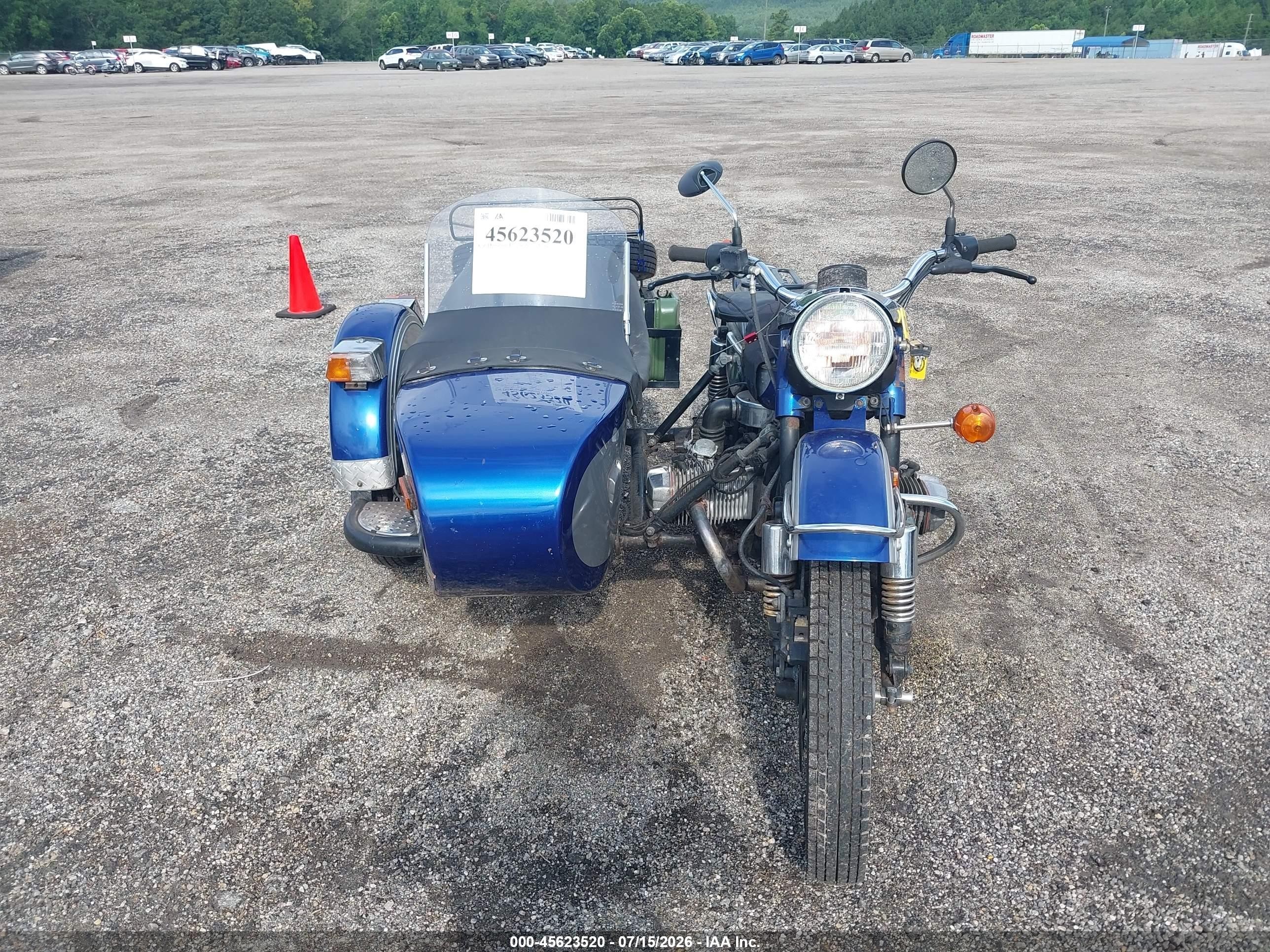 2007 Irbitski Mototsicletny Za Tourist, Patrol, & Gear Up   Синий vin: X8JMH037X7U217229