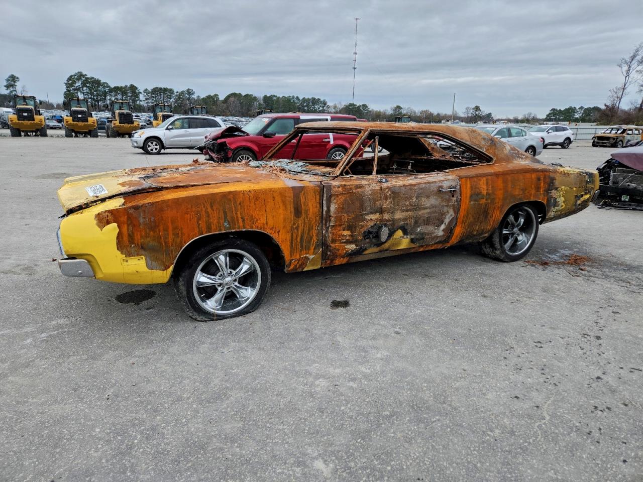 1969 Dodge Charger Желтый vin: XP29H9B224249