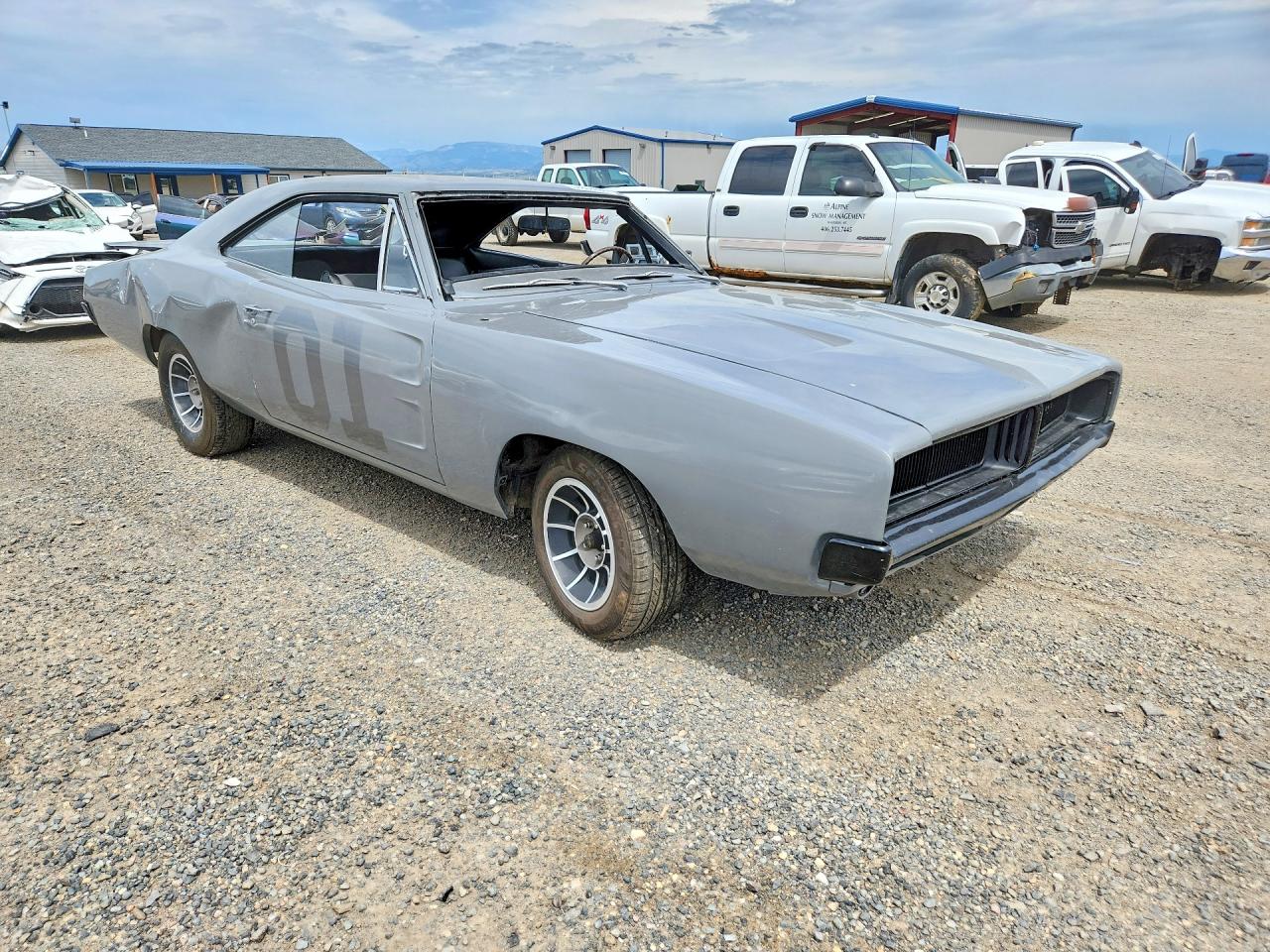 1969 Dodge Charger Se Gray vin: XP29H9G215241