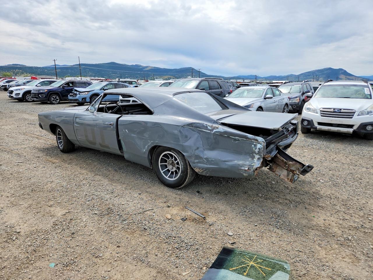 1969 Dodge Charger Se Gray vin: XP29H9G215241