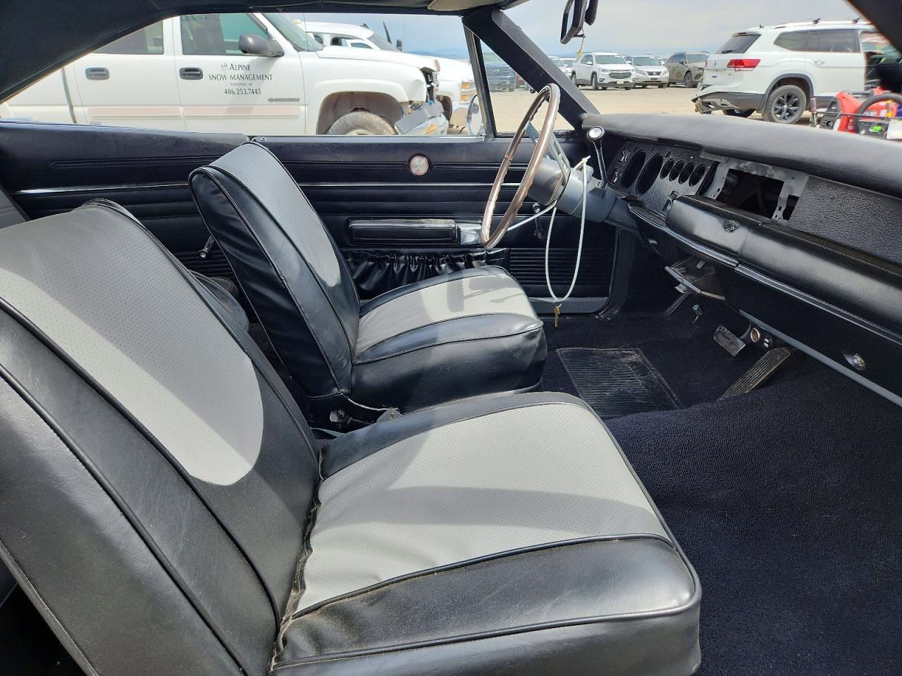 1969 Dodge Charger Se Gray vin: XP29H9G215241
