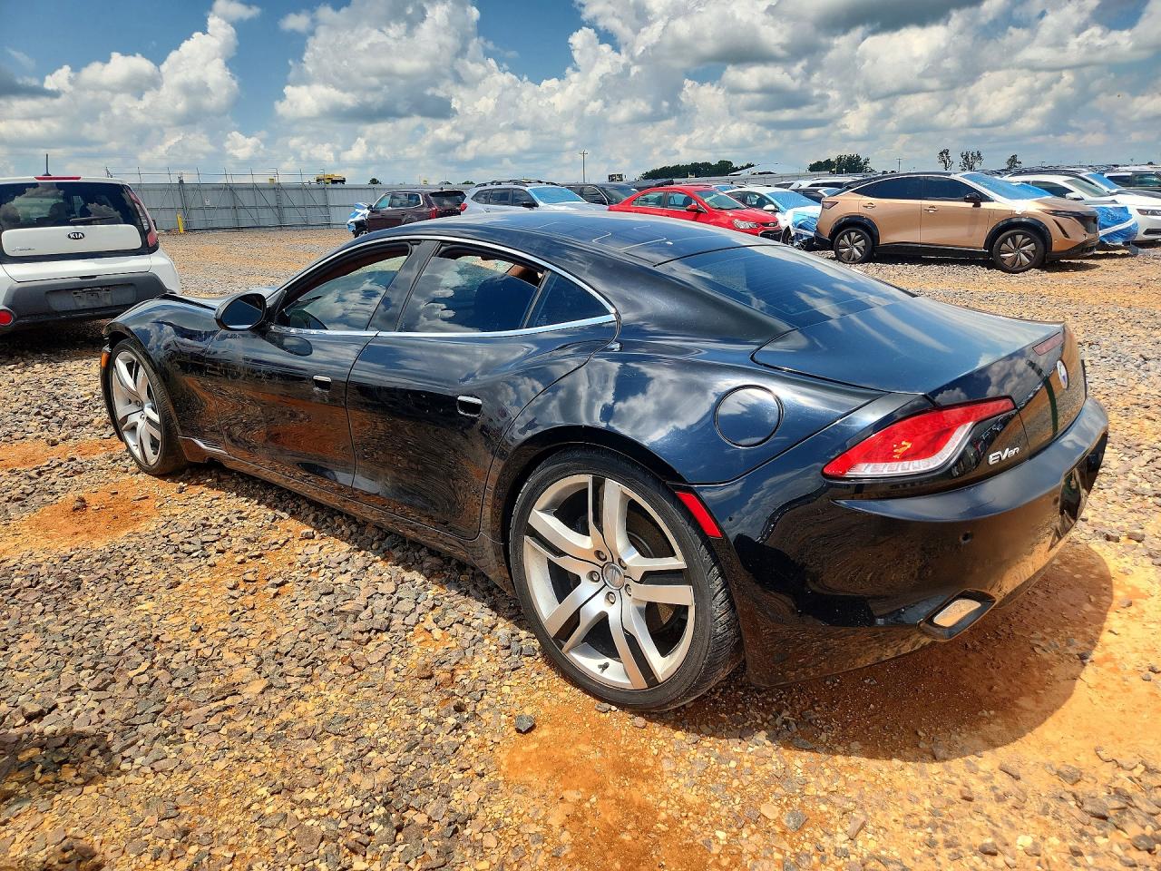 2012 Fisker Karma Sport Черный vin: YH4K14AA7CA001008