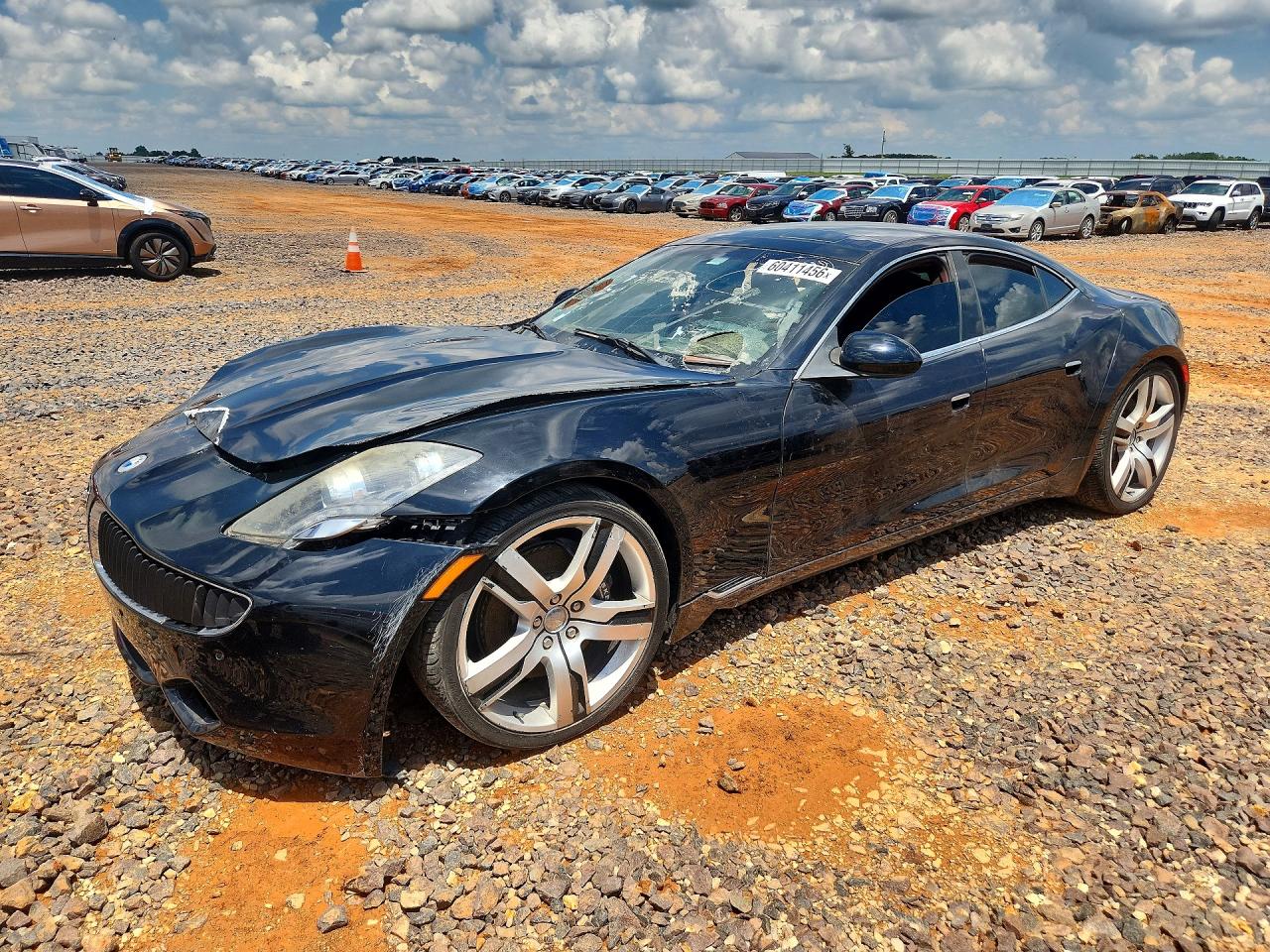 2012 Fisker Karma Sport Черный vin: YH4K14AA7CA001008