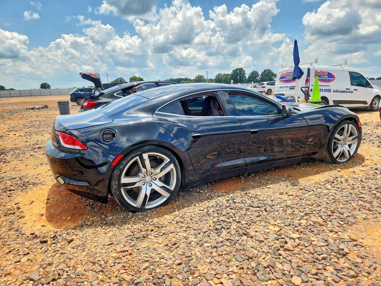 2012 Fisker Karma Sport Черный vin: YH4K14AA7CA001008