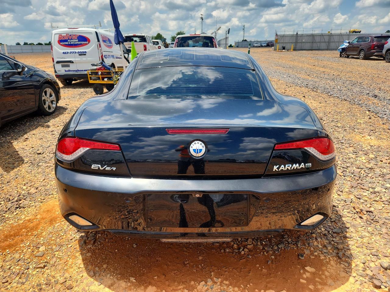 2012 Fisker Karma Sport Черный vin: YH4K14AA7CA001008