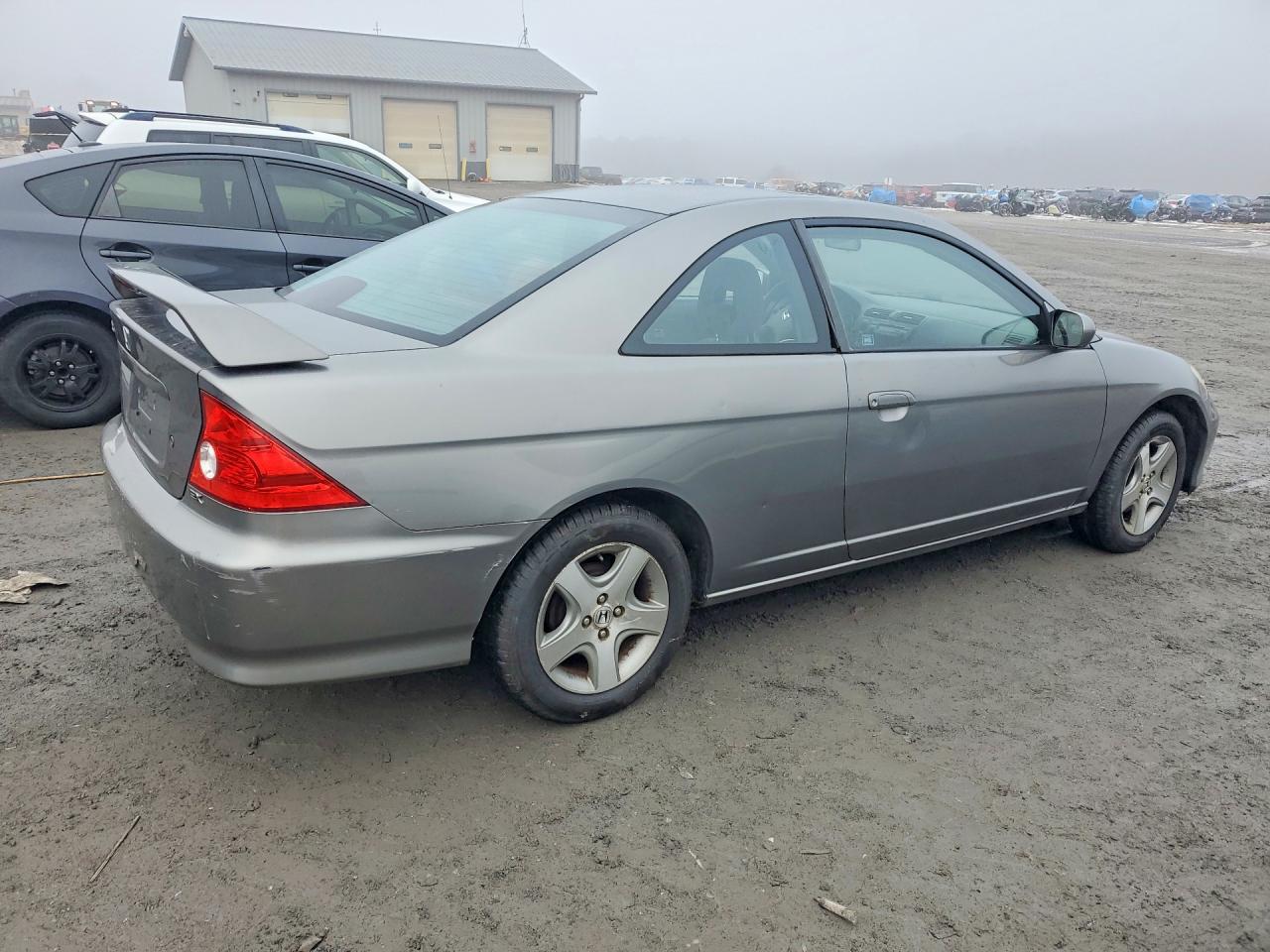2005 Honda Civic Ex Gray vin: YHGEM22915L037308