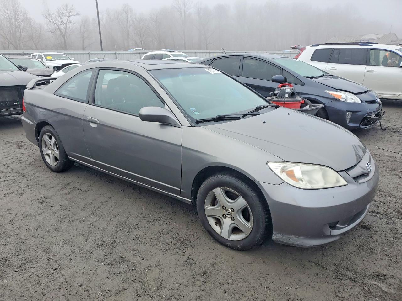 2005 Honda Civic Ex Gray vin: YHGEM22915L037308