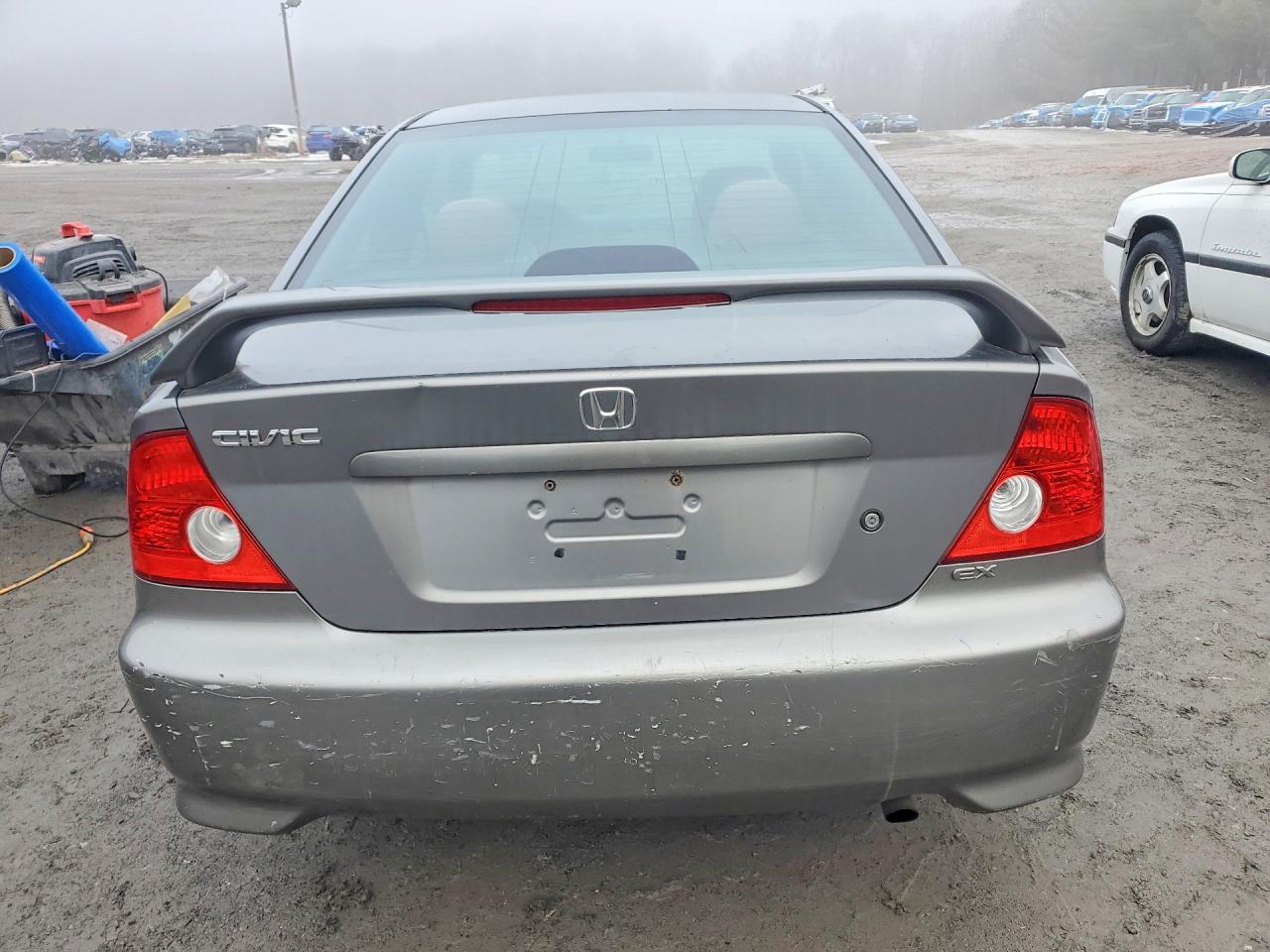 2005 Honda Civic Ex Gray vin: YHGEM22915L037308